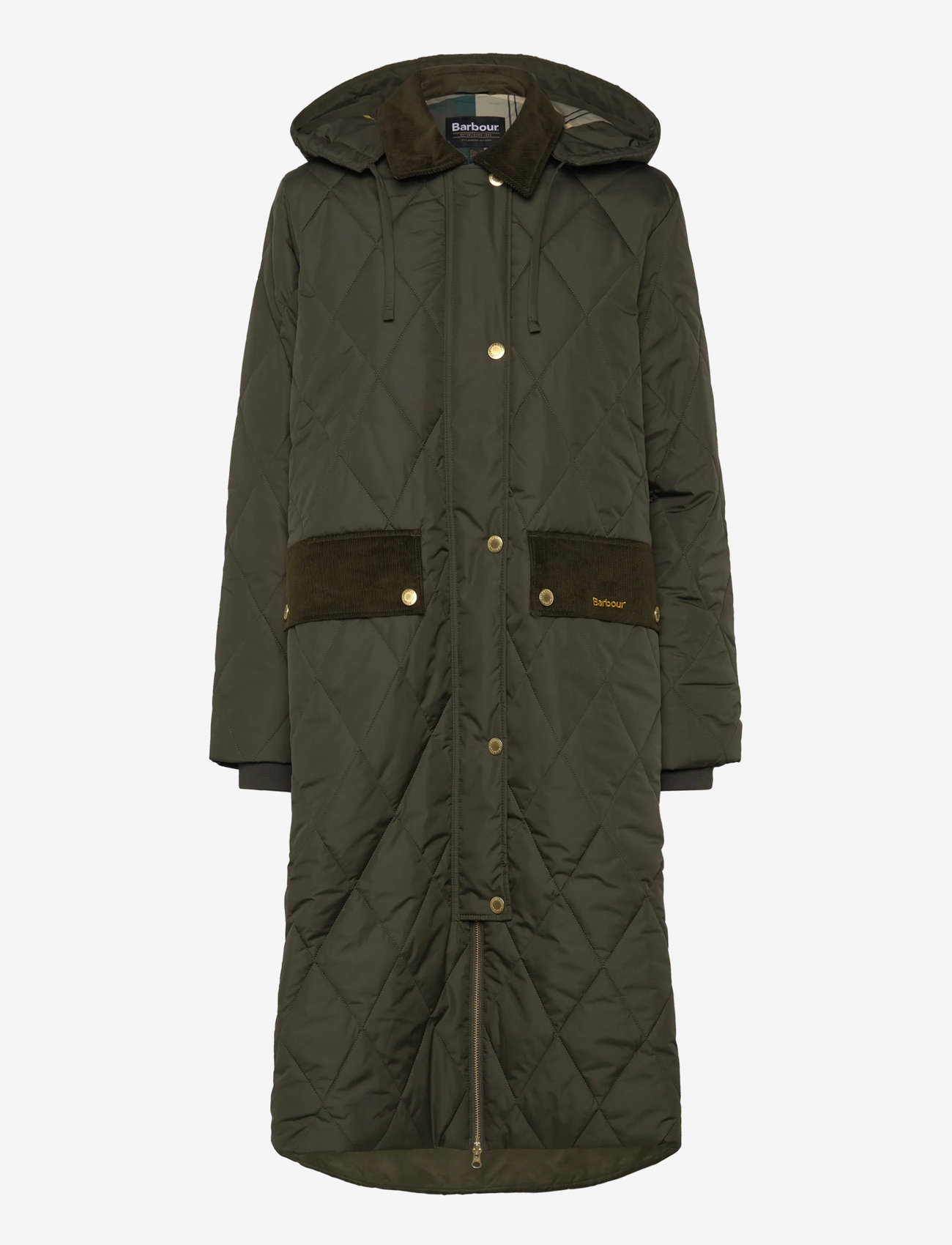 Barbour - Barbour Meredith Quilted Jacket - dunkappor - olive - 0