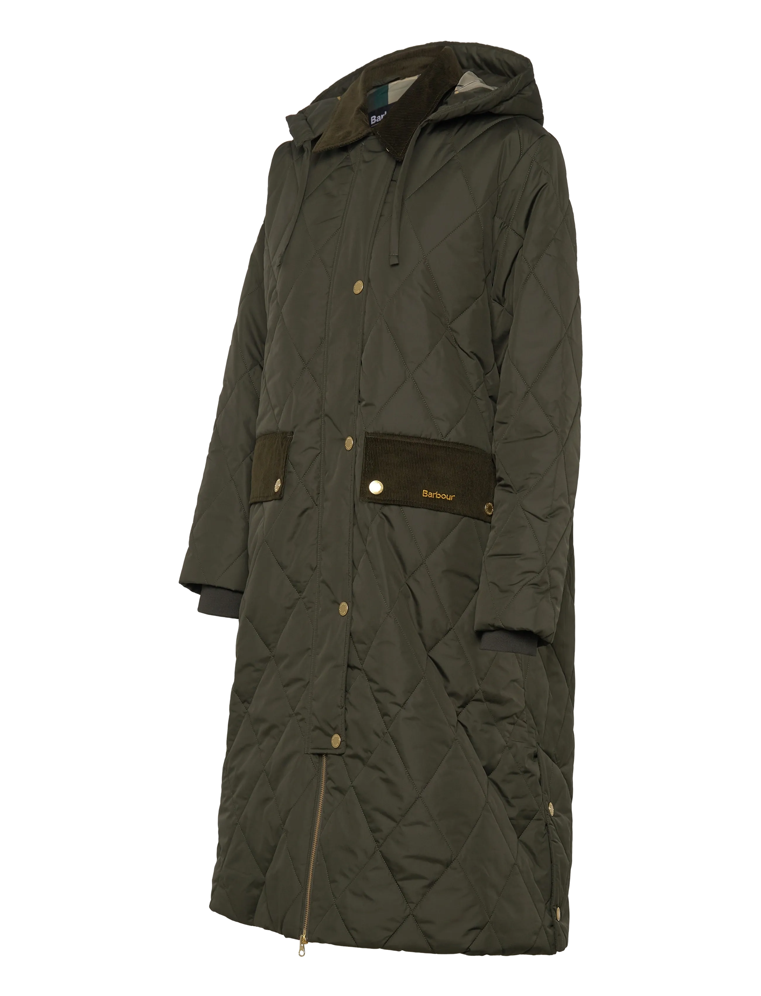 Barbour - Barbour Meredith Quilted Jacket - spring jackets - olive - 2