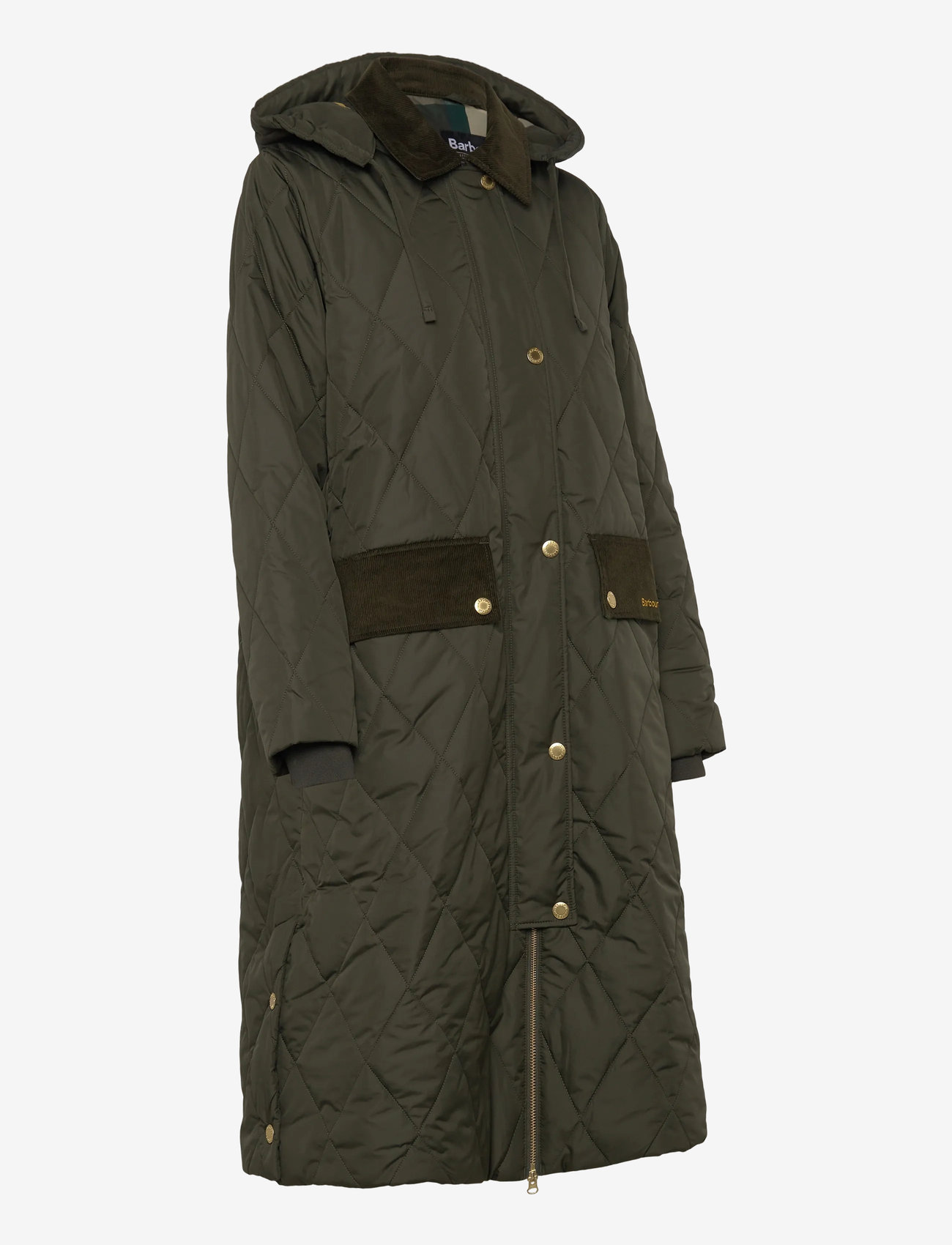 Barbour - Barbour Meredith Quilted Jacket - dunkappor - olive - 3