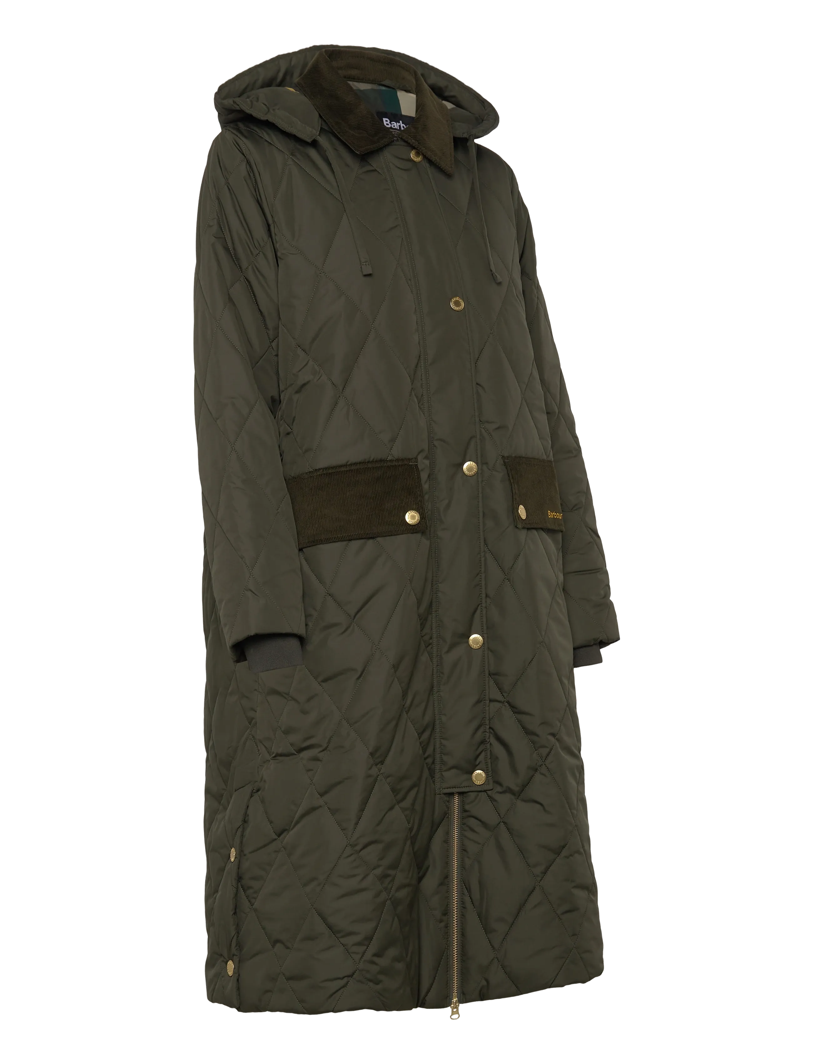 Barbour - Barbour Meredith Quilted Jacket - spring jackets - olive - 3