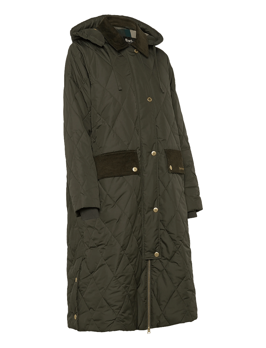 Barbour - Barbour Meredith Quilted Jacket - kevadjoped - olive - 3