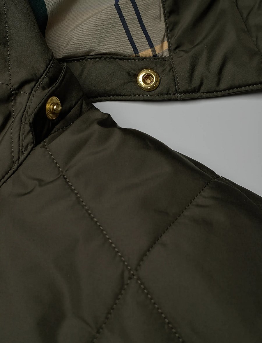 Barbour - Barbour Meredith Quilted Jacket - kevadjoped - olive - 5