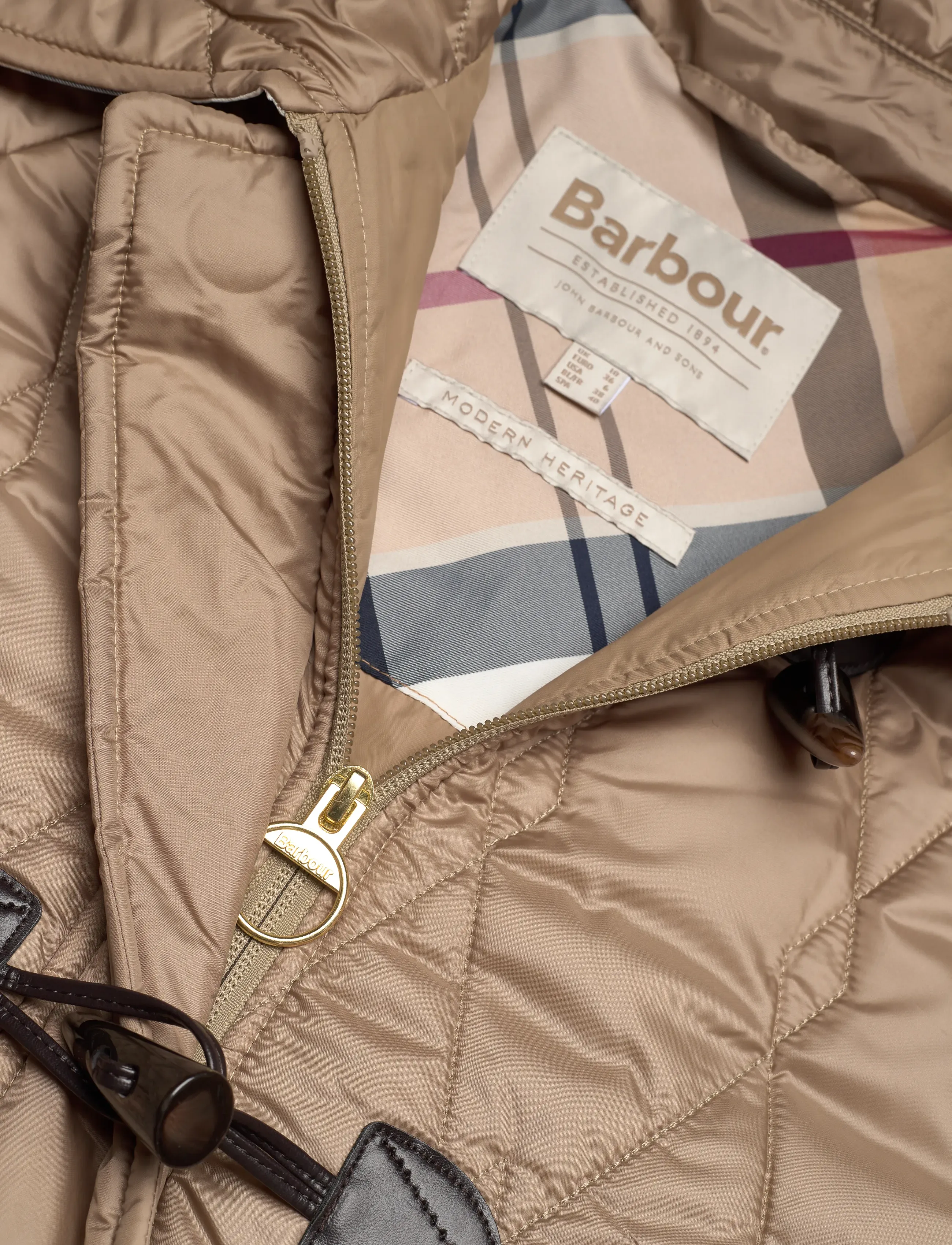 Barbour - Barbour Cosette Quilted Jacket - kurtki wiosenne - beige - 2