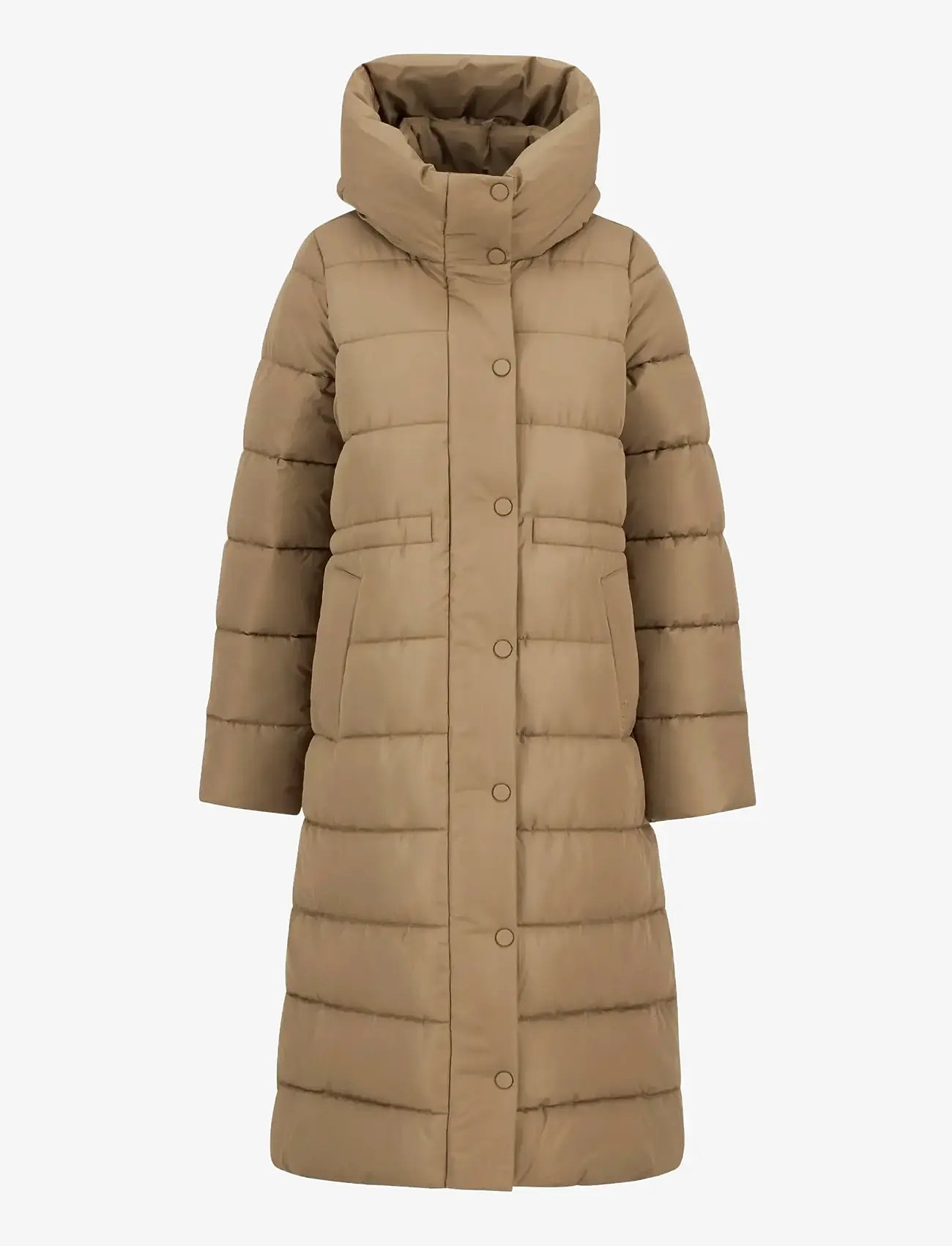 Barbour - Barbour Freya Puffer Jacket - talvejoped - beige - 1