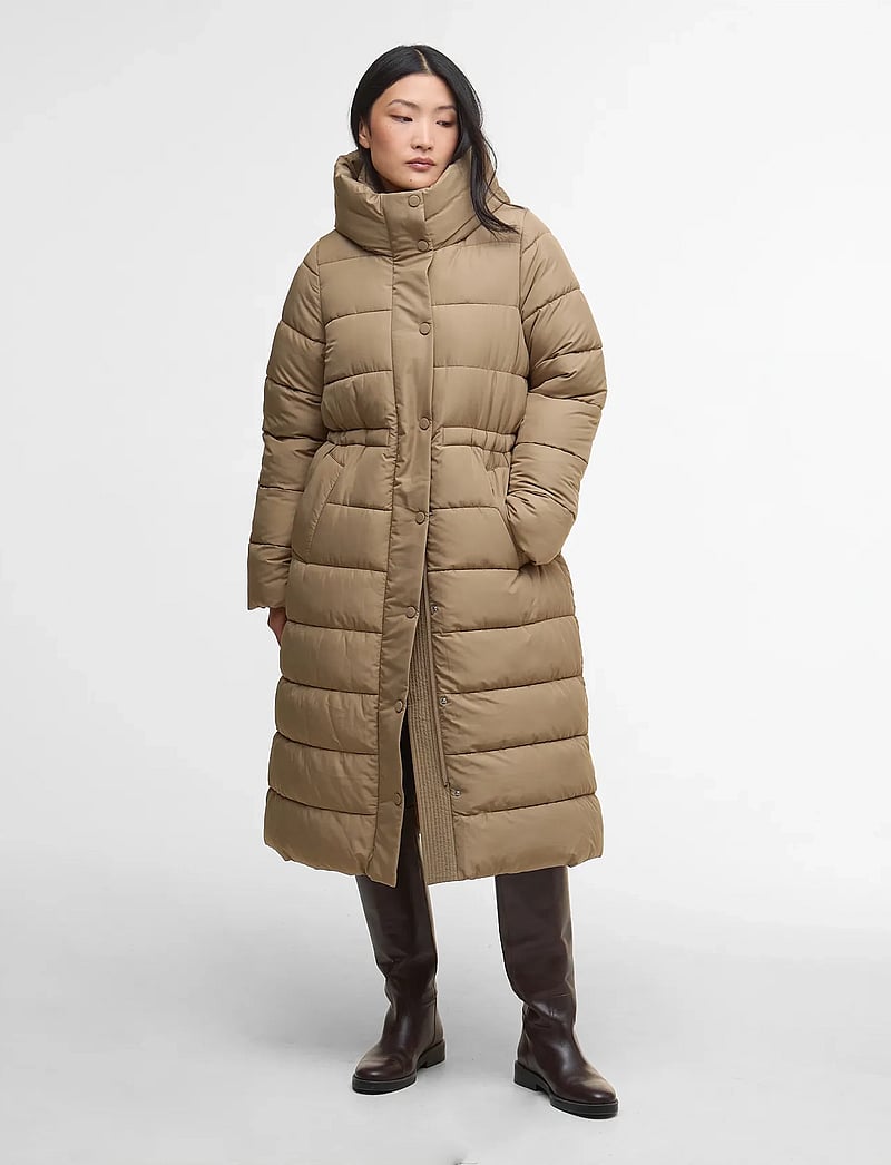 Barbour - Barbour Freya Puffer Jacket - talvejoped - beige - 0