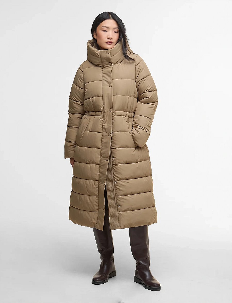 Barbour - Barbour Freya Puffer Jacket - winterjacken - beige - 0