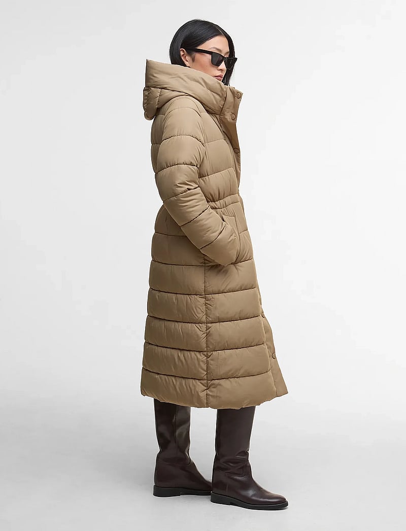 Barbour - Barbour Freya Puffer Jacket - talvejoped - beige - 2