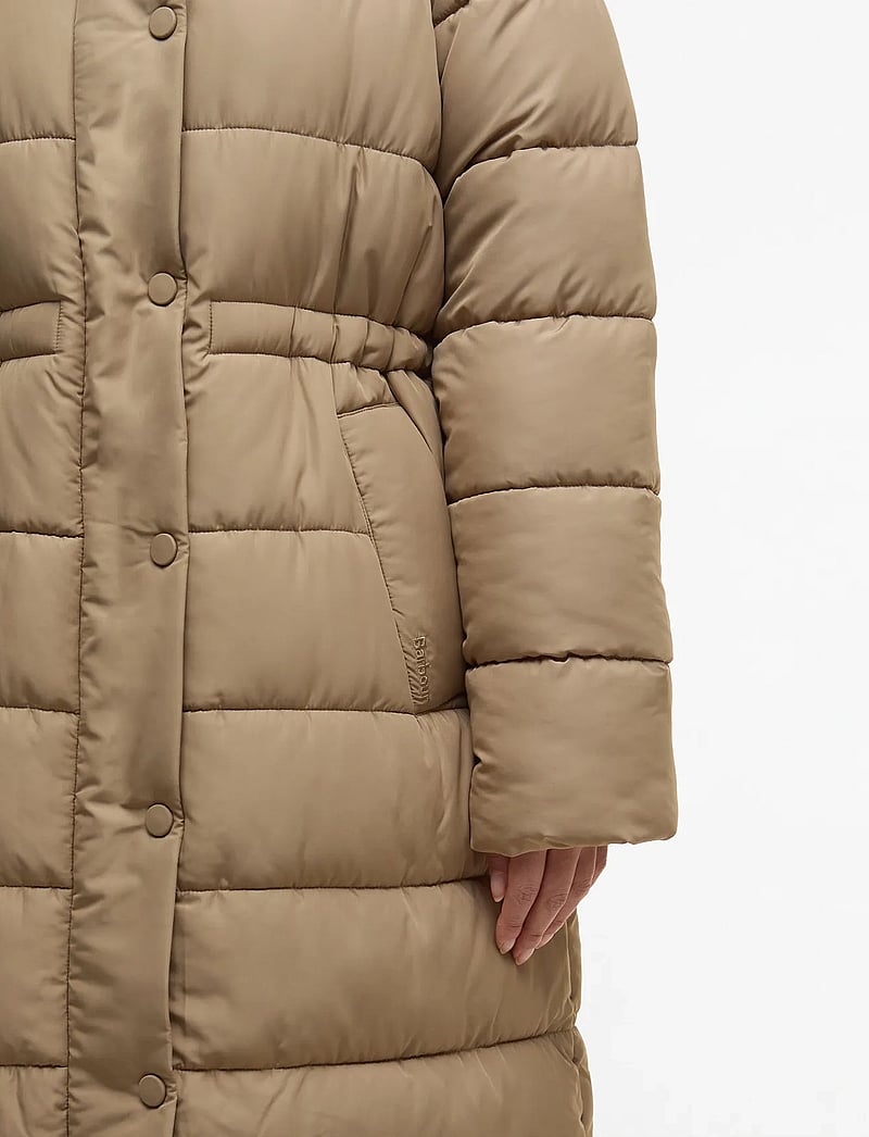 Barbour - Barbour Freya Puffer Jacket - talvejoped - beige - 5
