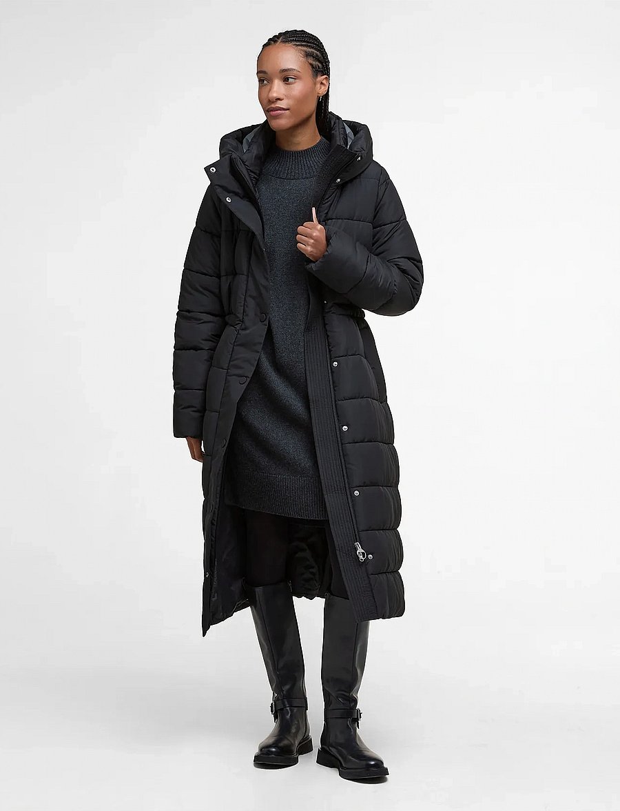 Barbour - Barbour Freya Puffer Jacket - winterjacken - black - 0