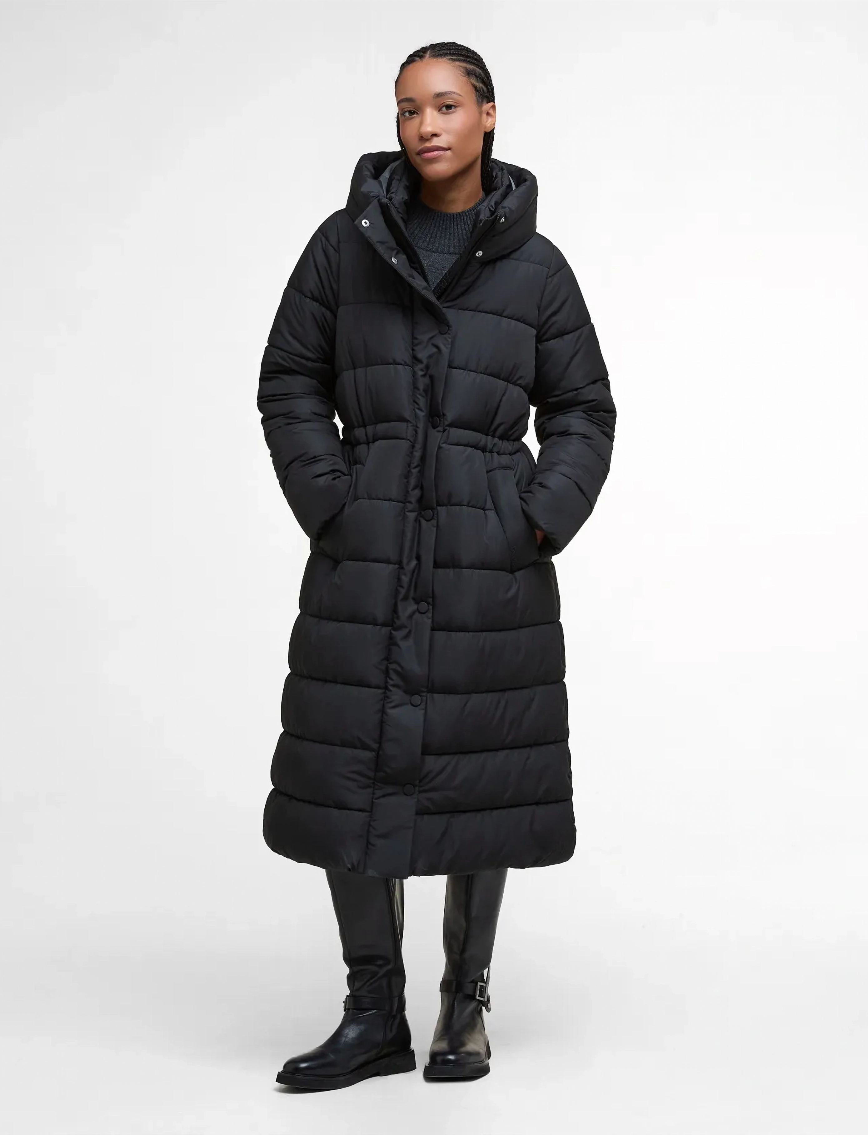 Barbour - Barbour Freya Puffer Jacket - winterjacken - black - 2