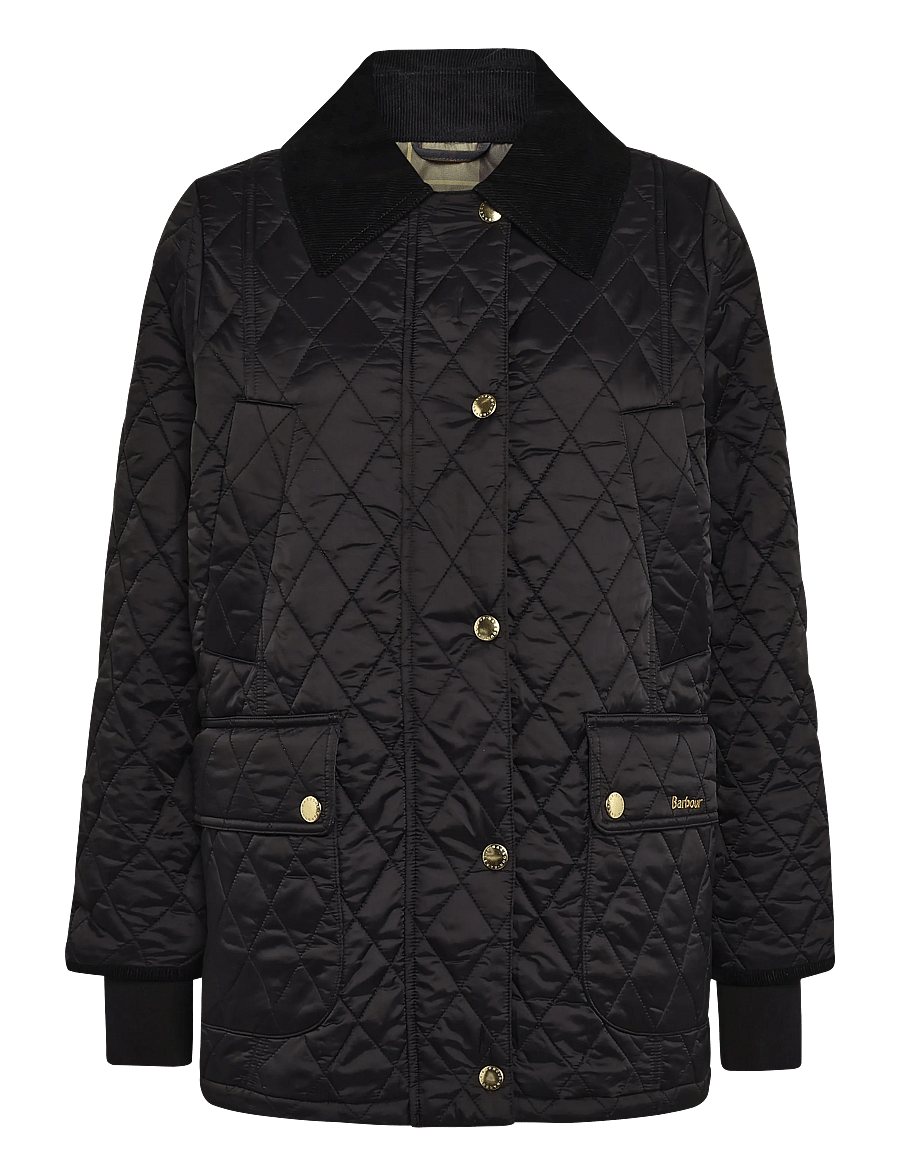 Barbour - Barbour Modern Beadnell Quilted Jacket - forårsjakker - black/classic - 0