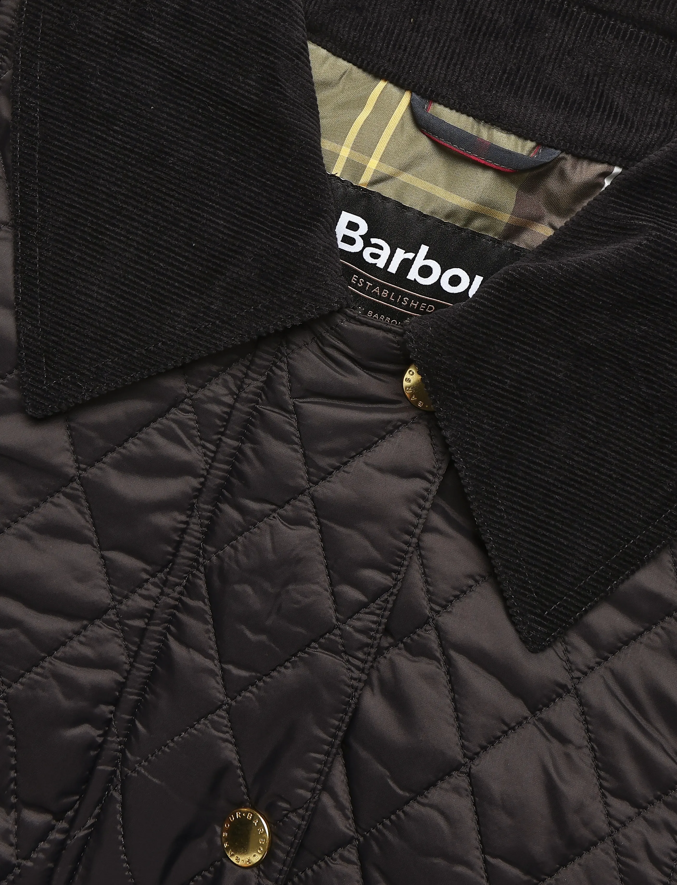 Barbour - Barbour Modern Beadnell Quilted Jacket - forårsjakker - black/classic - 2