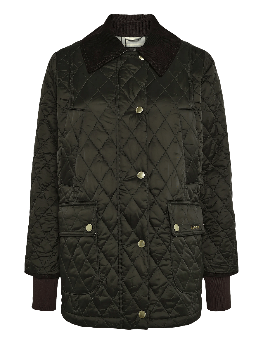 Barbour - Barbour Modern Beadnell Quilted Jacket - frühlingsjacken - sage/ancient - 0