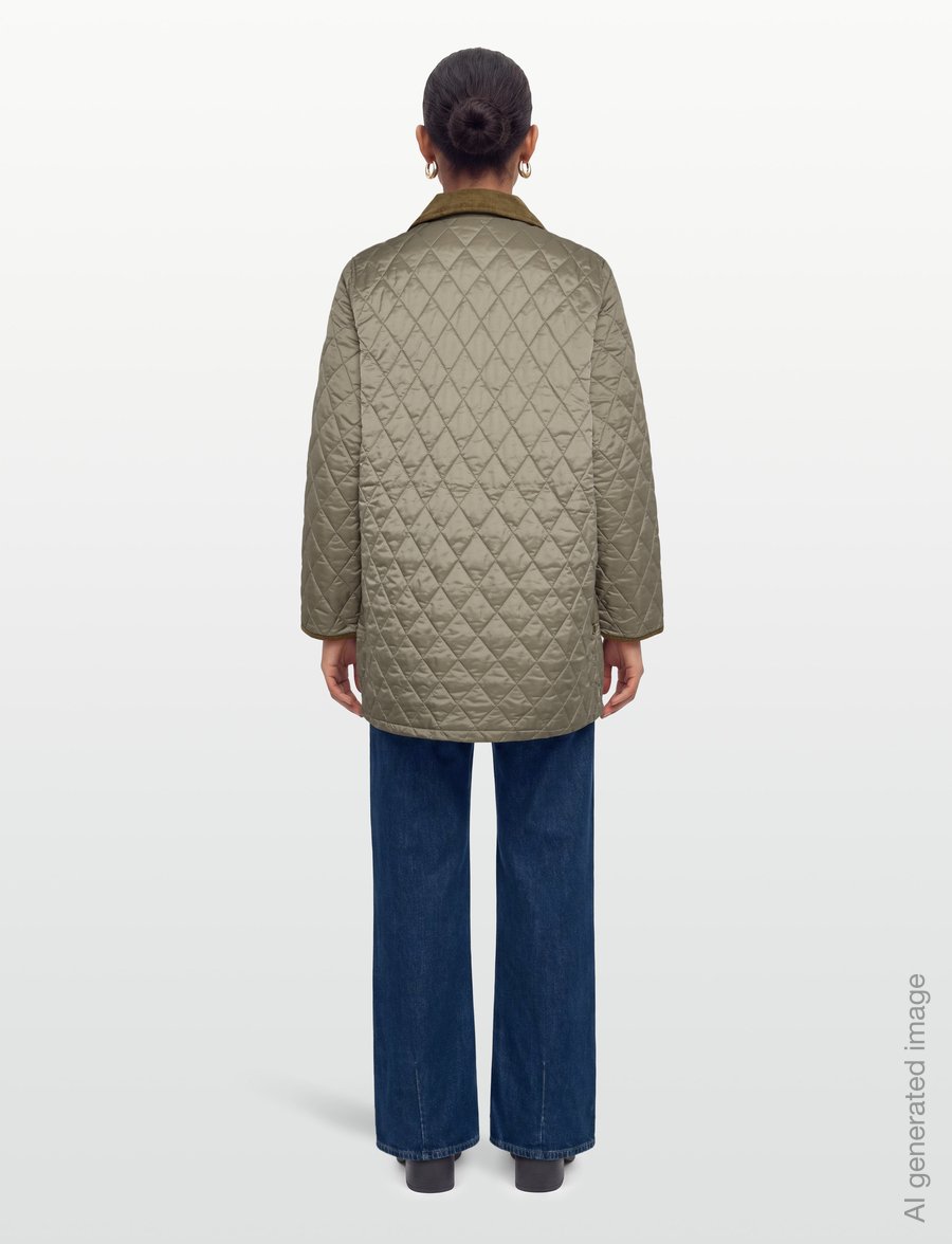 Barbour - Barbour Icons Modern Liddesdale Quilted Jacket - frühlingsjacken - light trench/ birchwood - 4