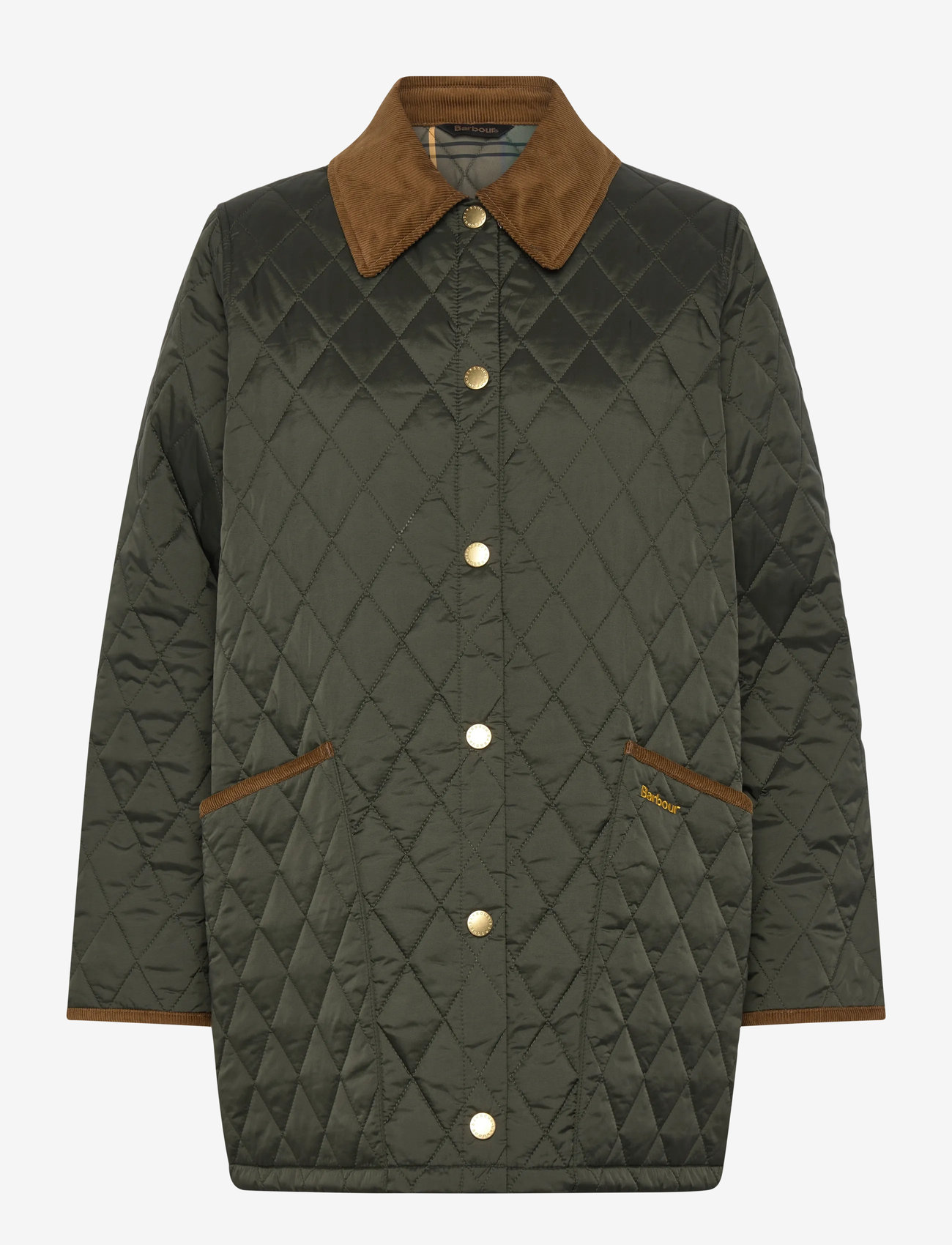 Barbour - Barbour Icons Modern Liddesdale Quilted Jacket - tikkitakit - olive - 0