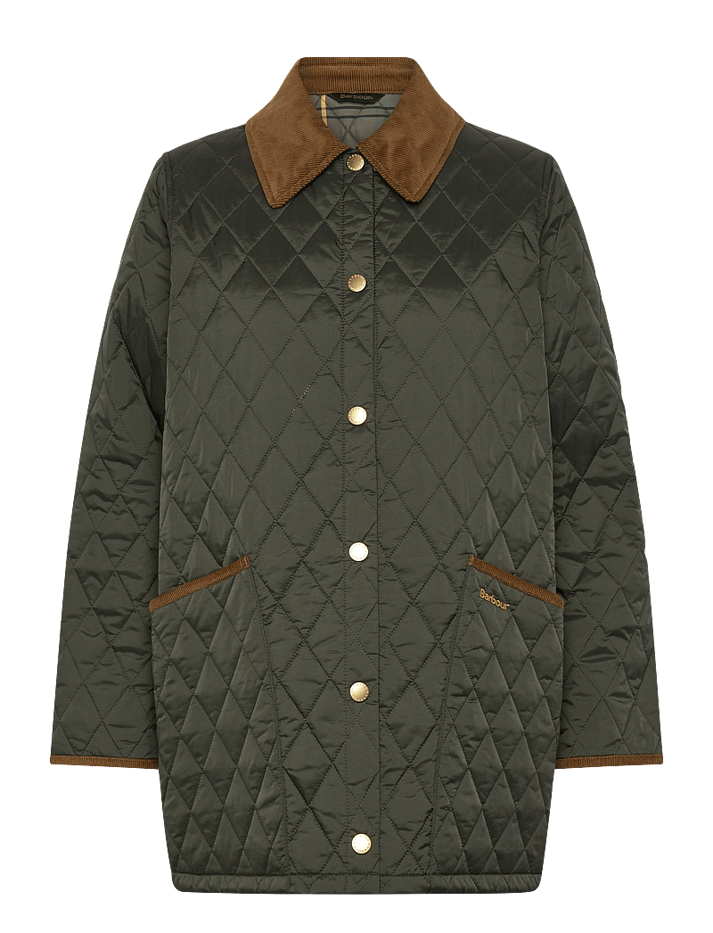Barbour - Barbour Icons Modern Liddesdale Quilted Jacket - tepitud jakid - olive - 0