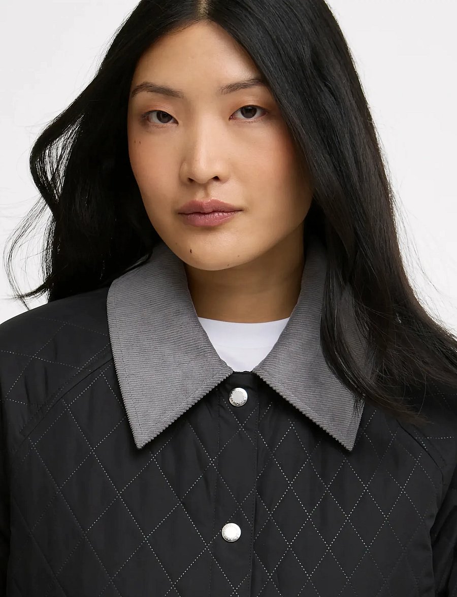 Barbour - Barbour Kirby Quilt - utility-jacken - black/dress - 4