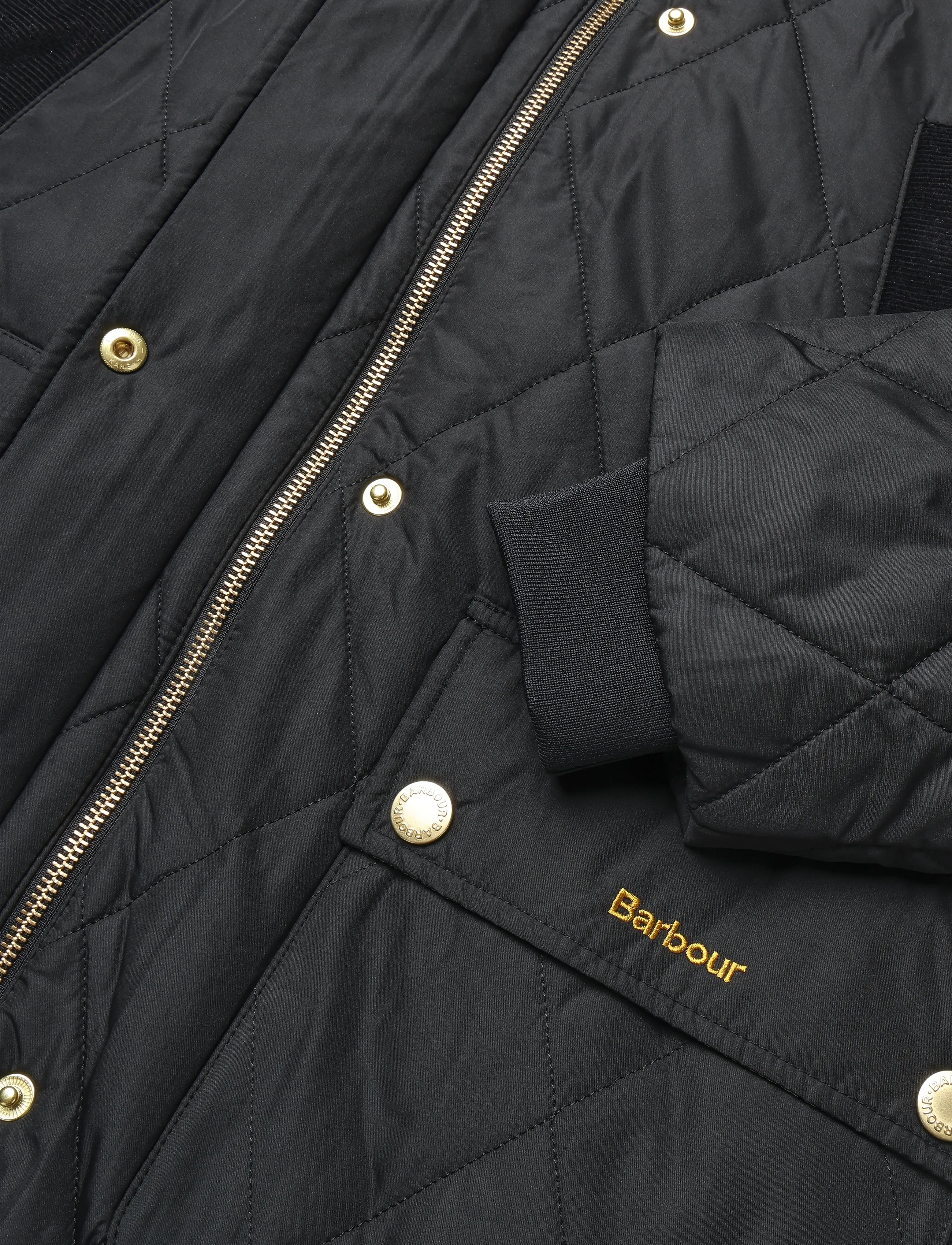 Barbour - Barbour Rudson Quilted Jacket - black/ancient - 2