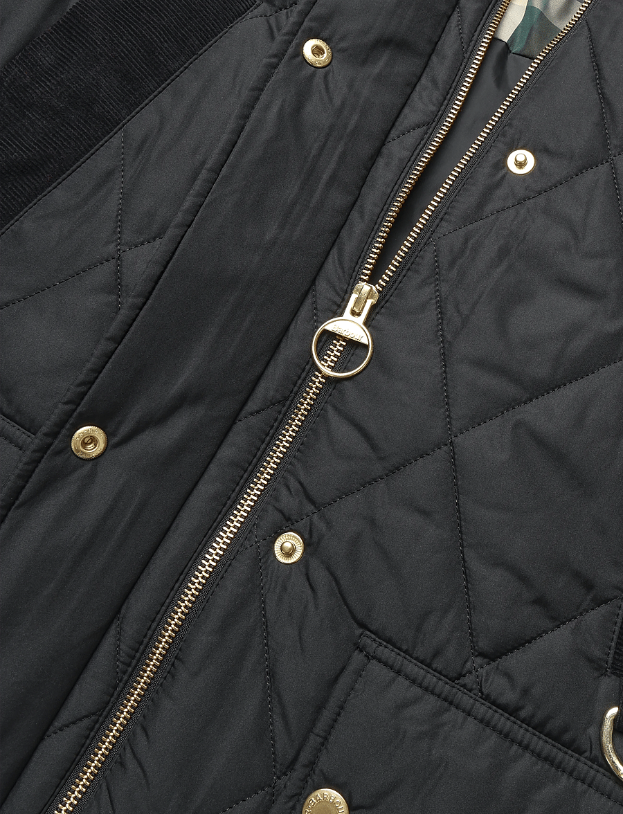 Barbour - Barbour Rudson Quilted Jacket - black/ancient - 3