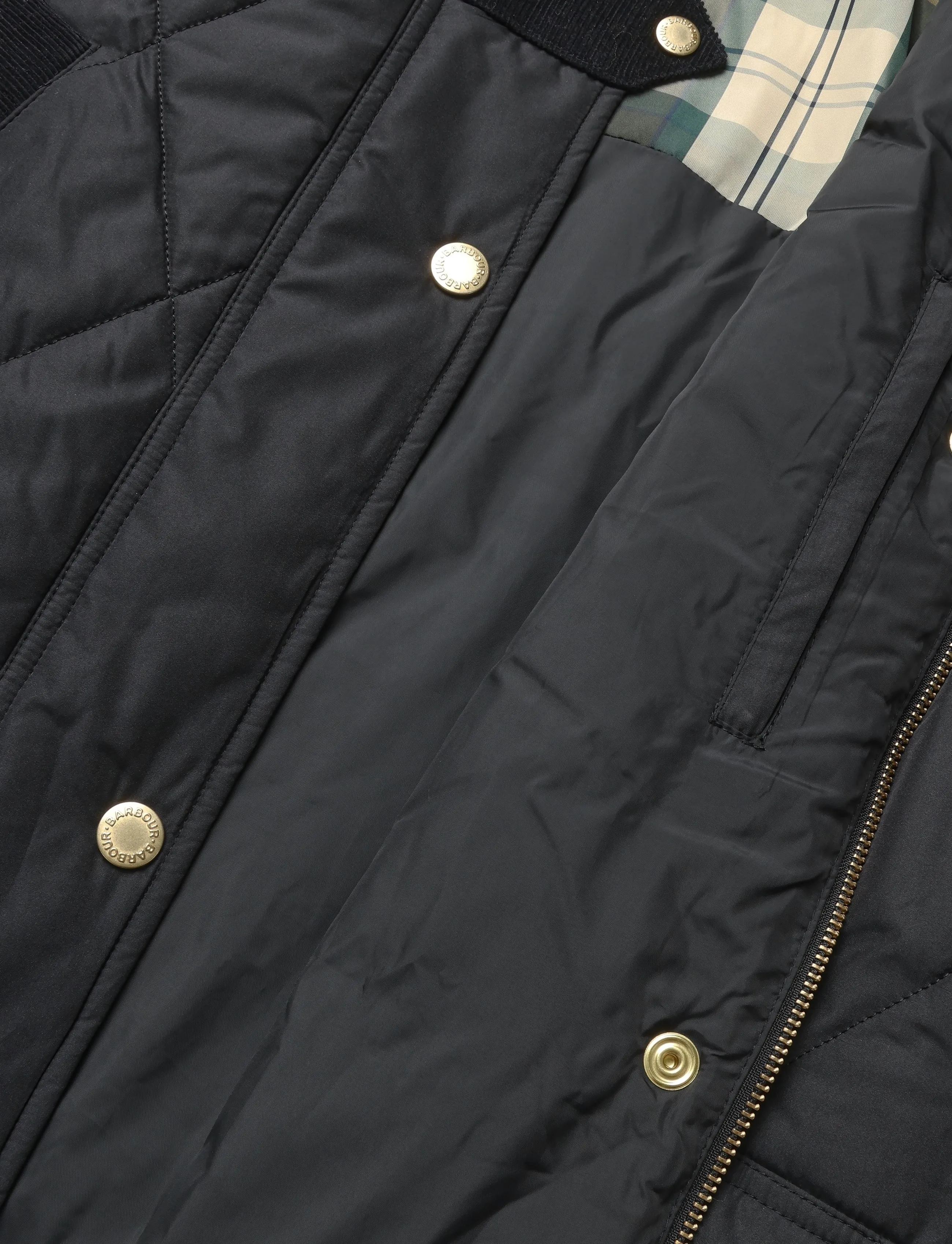 Barbour - Barbour Rudson Quilted Jacket - black/ancient - 4