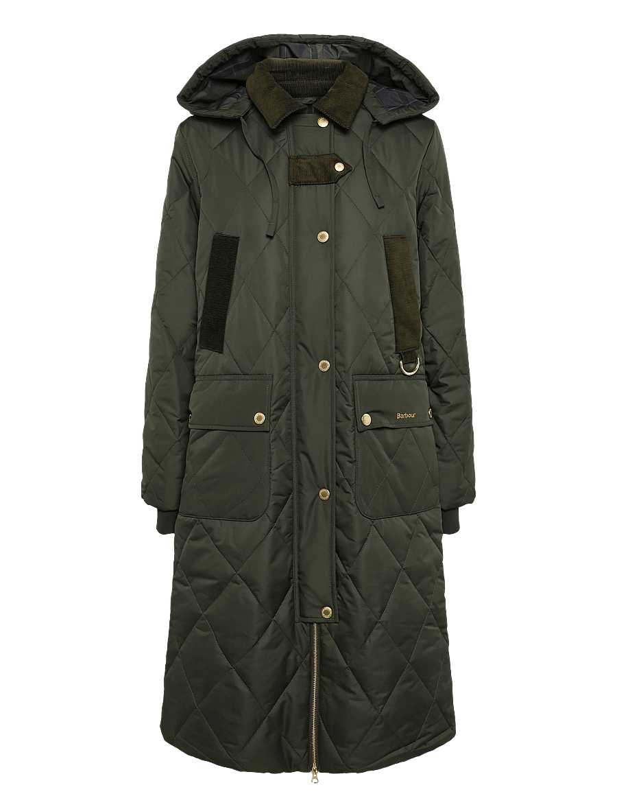 Barbour - Barbour Rudson Quilted Jacket - vårjackor - olive/shadow classic - 0