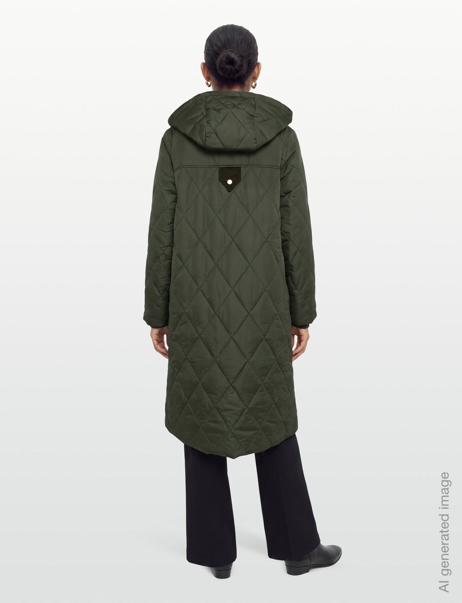 Barbour - Barbour Rudson Quilted Jacket - forårsjakker - olive/shadow classic - 4