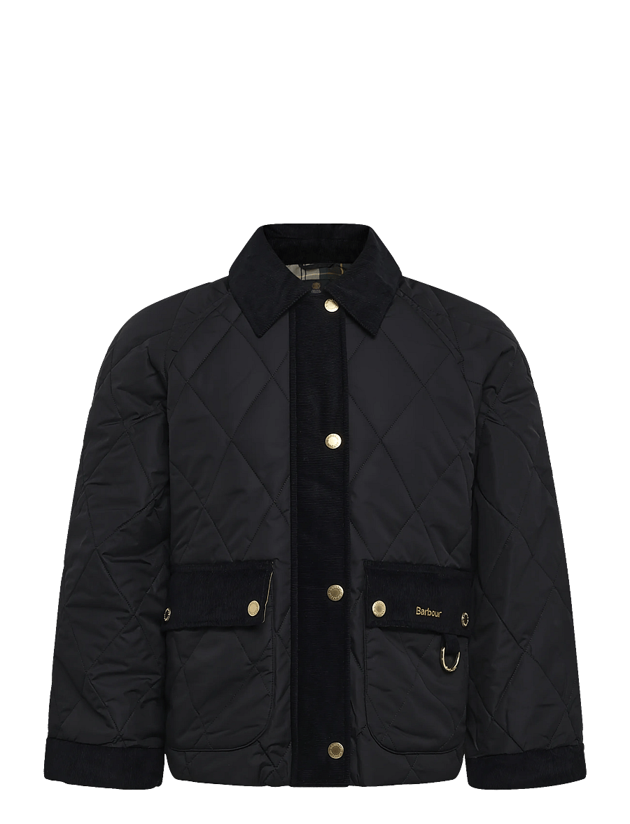 Barbour - Barbour Kilnwick Quilted Jacket - vårjackor - black/ancient - 1