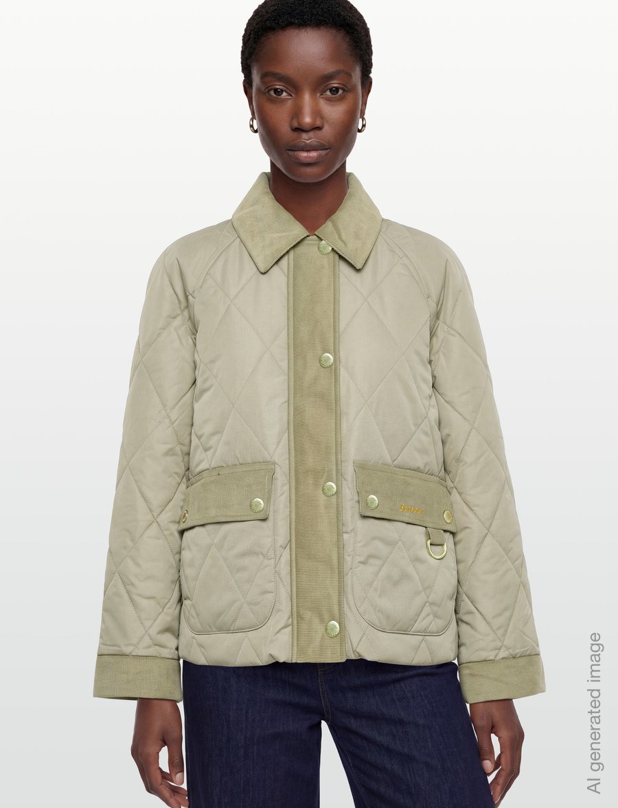 Barbour - Barbour Kilnwick Quilted Jacket - leichte jacken - lt trench/ancient - 3