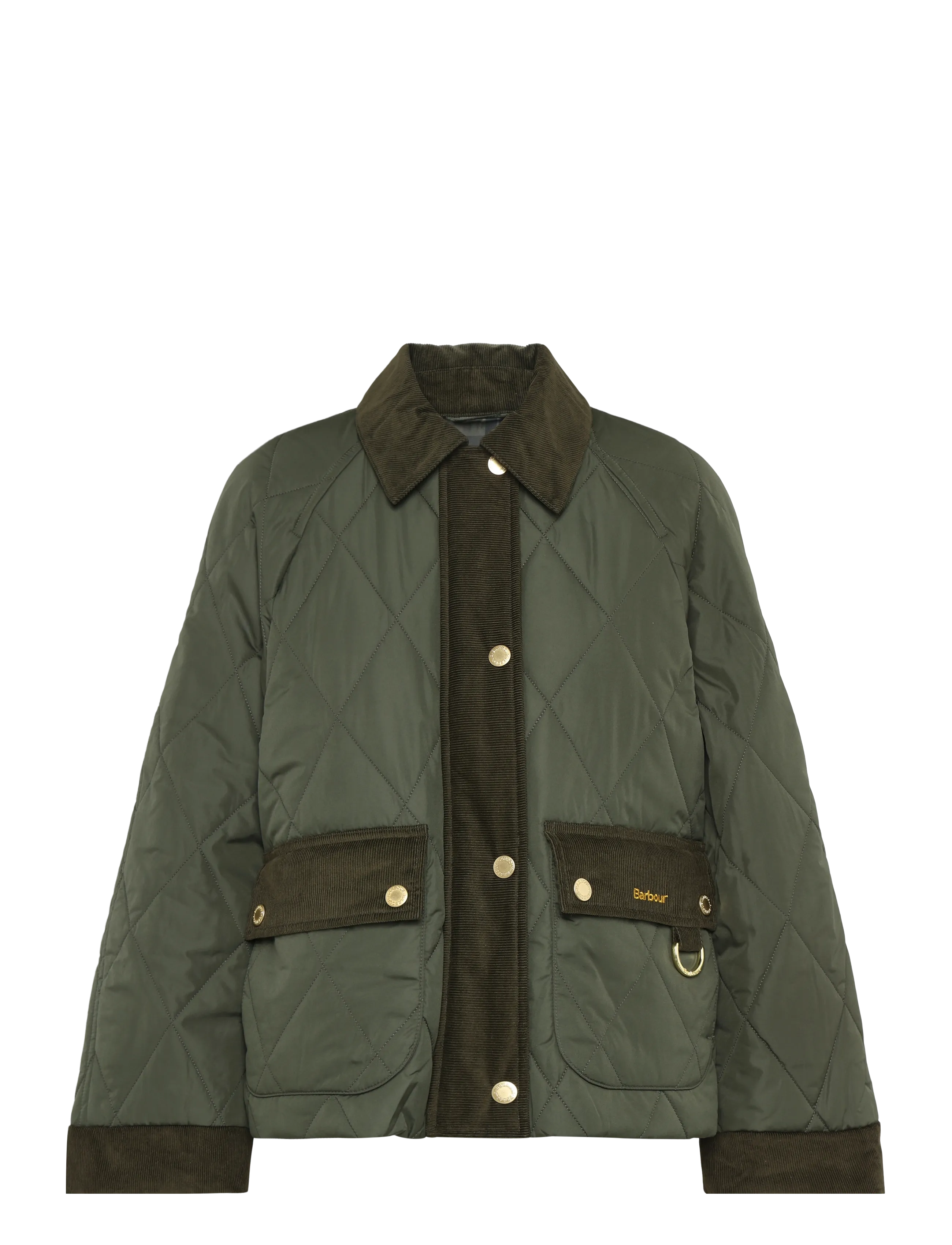 Barbour - Barbour Kilnwick Quilted Jacket - vårjackor - olive/shadow classic - 1
