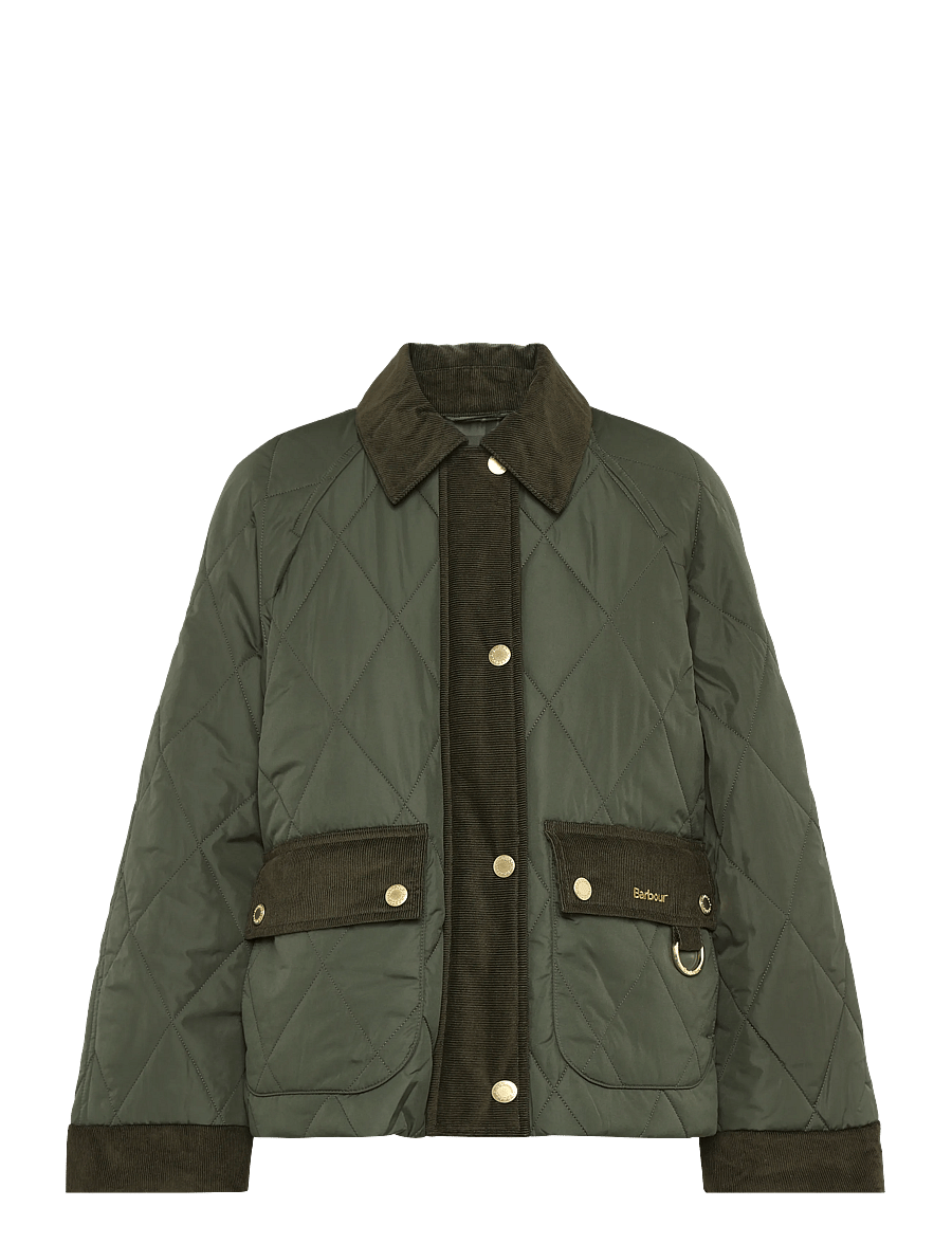 Barbour - Barbour Kilnwick Quilted Jacket - vårjackor - olive/shadow classic - 1