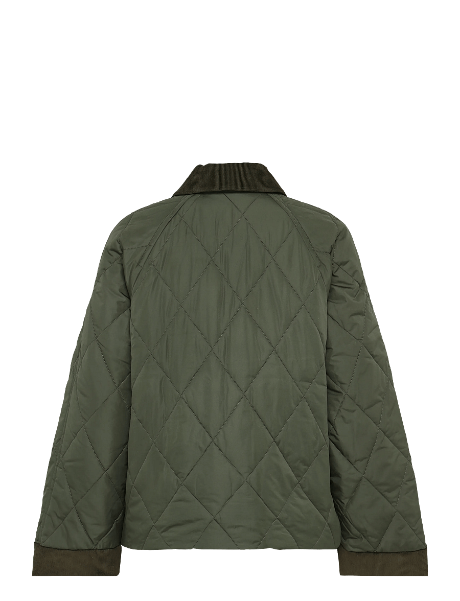 Barbour - Barbour Kilnwick Quilted Jacket - vårjackor - olive/shadow classic - 2