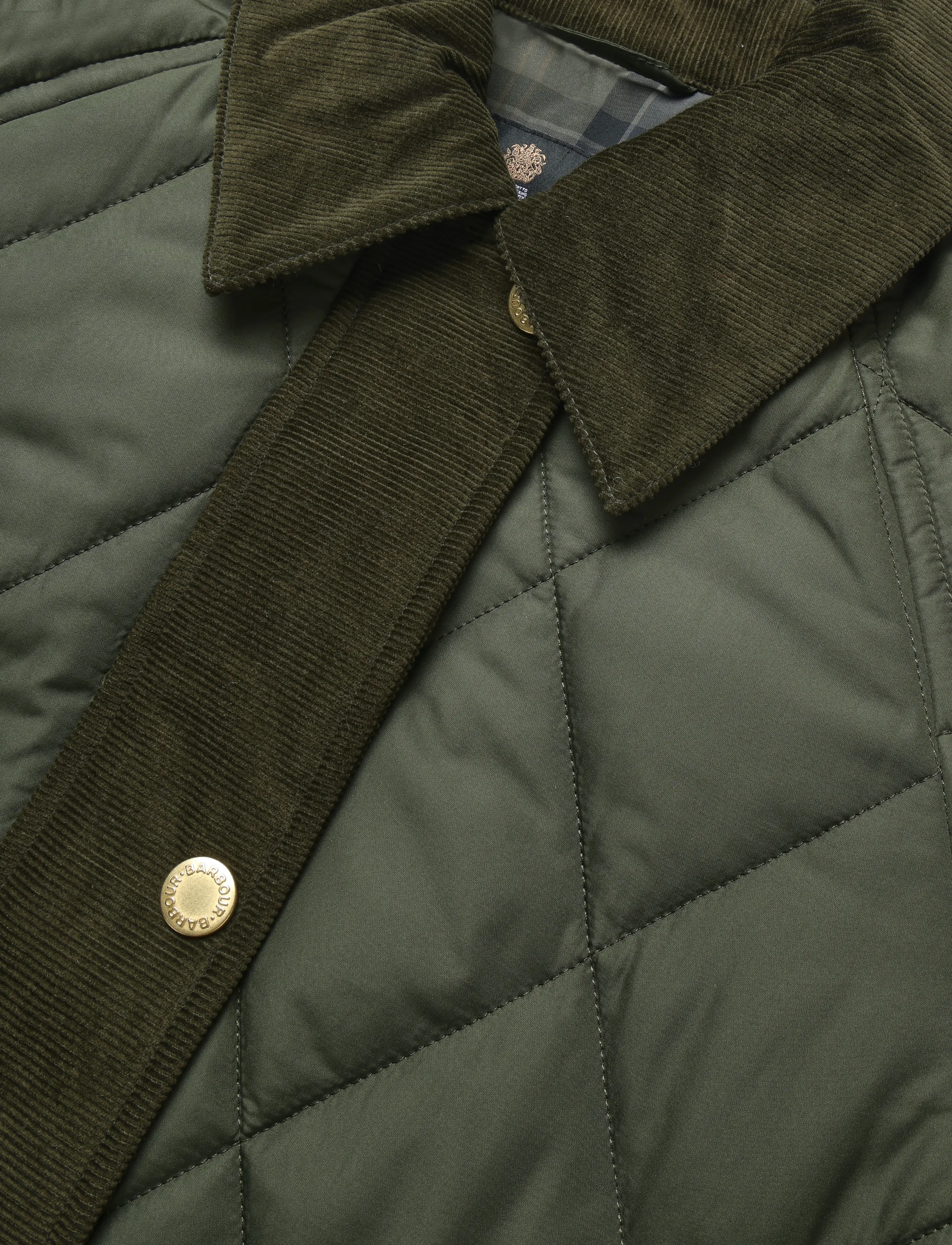 Barbour - Barbour Kilnwick Quilted Jacket - vårjackor - olive/shadow classic - 5