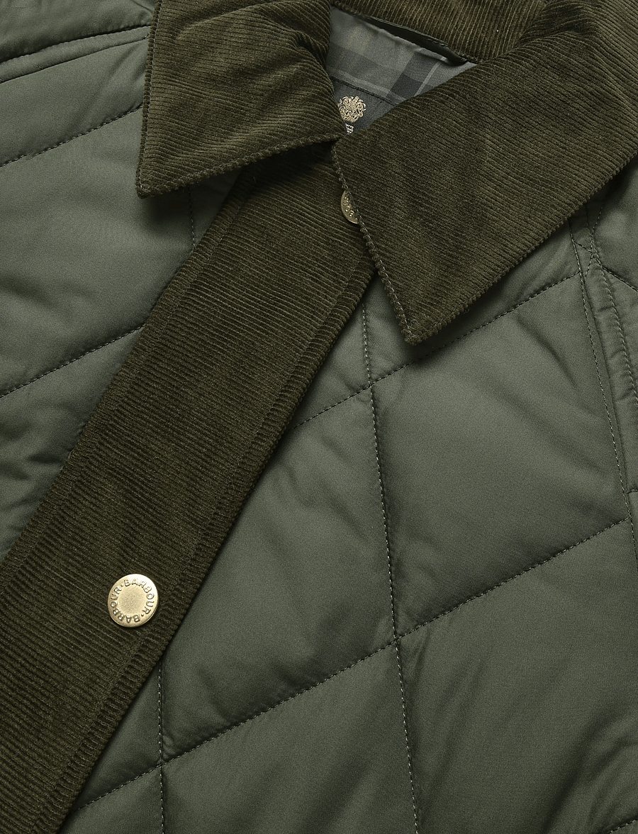 Barbour - Barbour Kilnwick Quilted Jacket - vårjackor - olive/shadow classic - 5