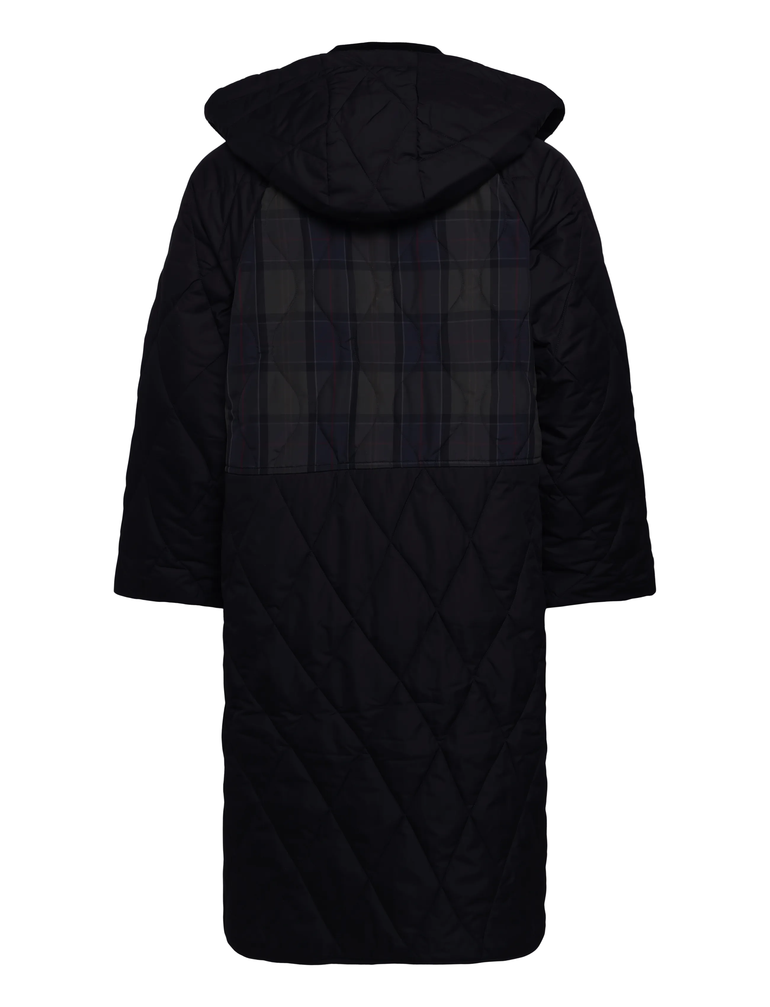 Barbour - Barbour Osbourne Checked Quilted Jacket - winterjacken - black/shadow classic/mixed tartan - 1