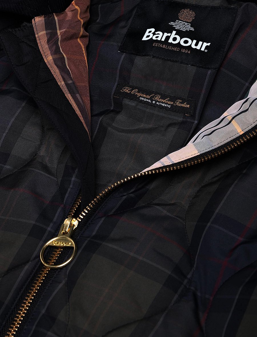 Barbour - Barbour Osbourne Checked Quilted Jacket - winterjacken - black/shadow classic/mixed tartan - 2