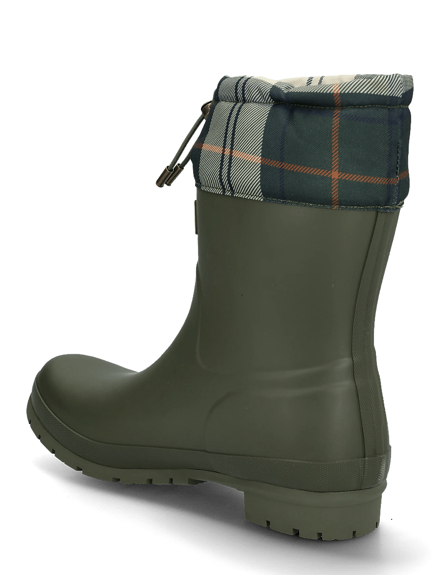 Barbour - Barbour Mowbray Mid Welly - hverdags stil - olive/ancient tartan - 1