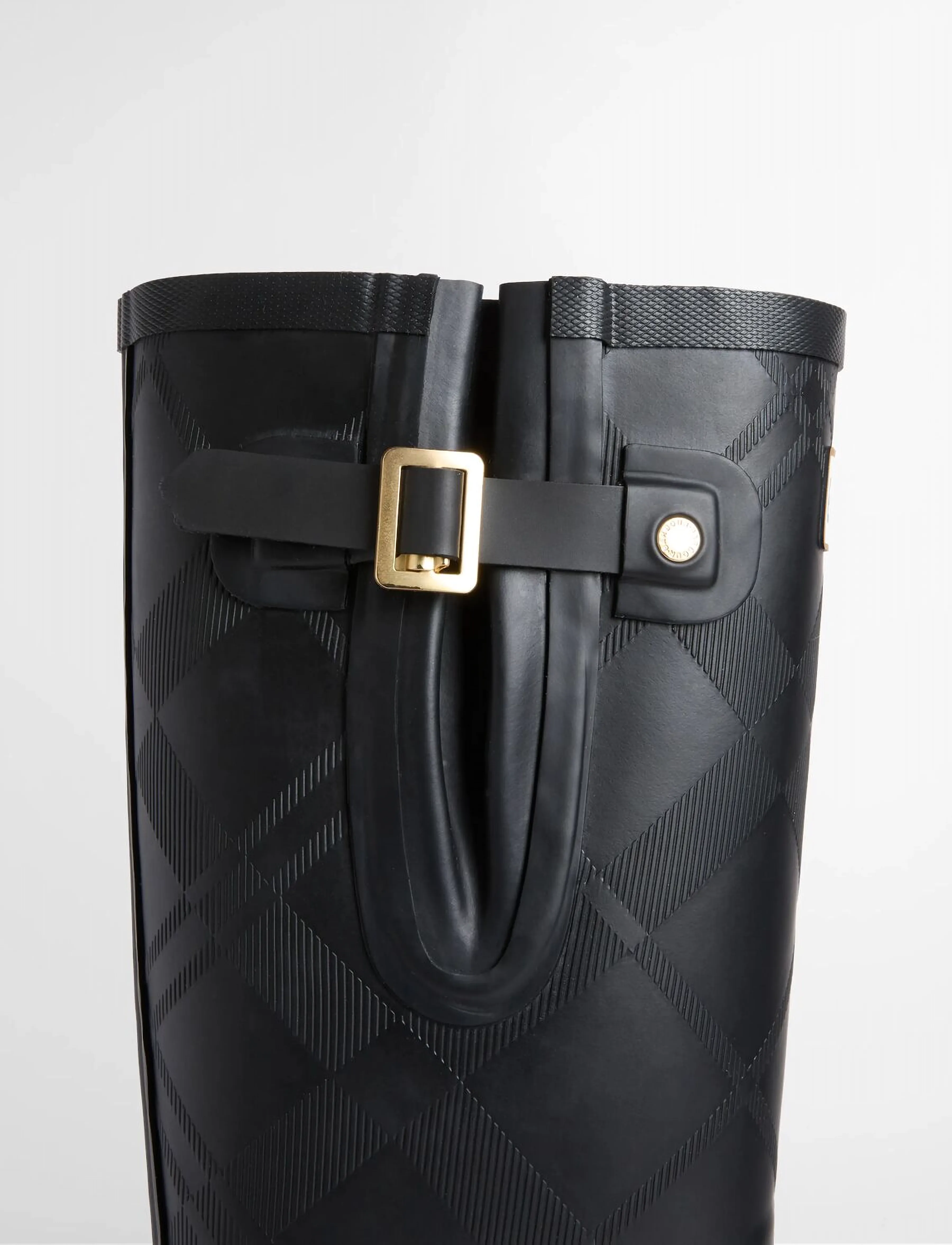 Barbour - Barbour Leighton Tartan Tall Welly - kniehohe stiefel - black - 5