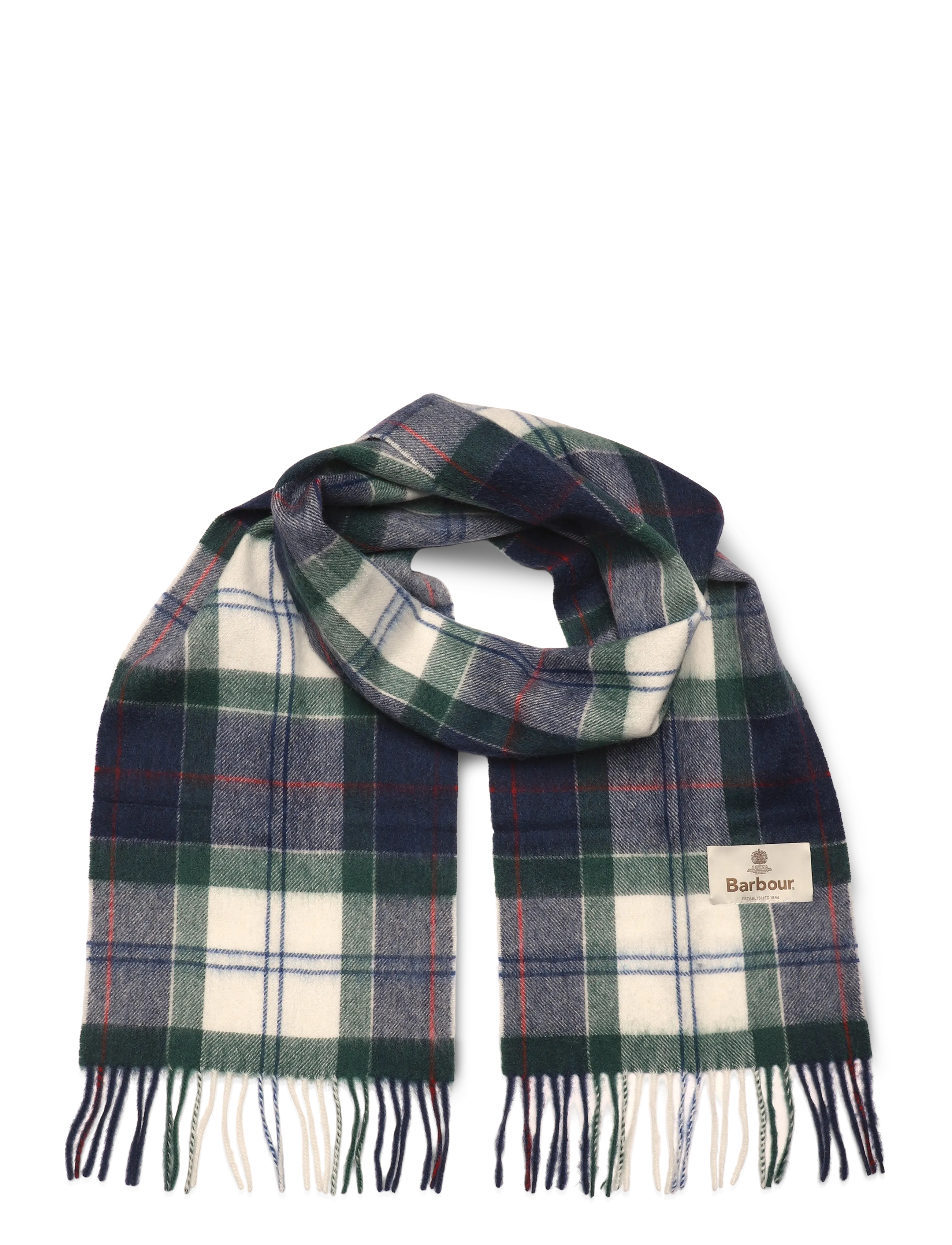 Barbour Barbour Tartan Scarf - Barbour - LT EVERGREEN TARTAN / green