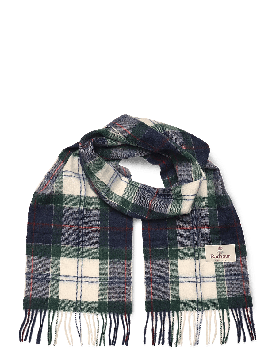 Barbour - Barbour Tartan Scarf - talvesallid - lt evergreen tartan - 0