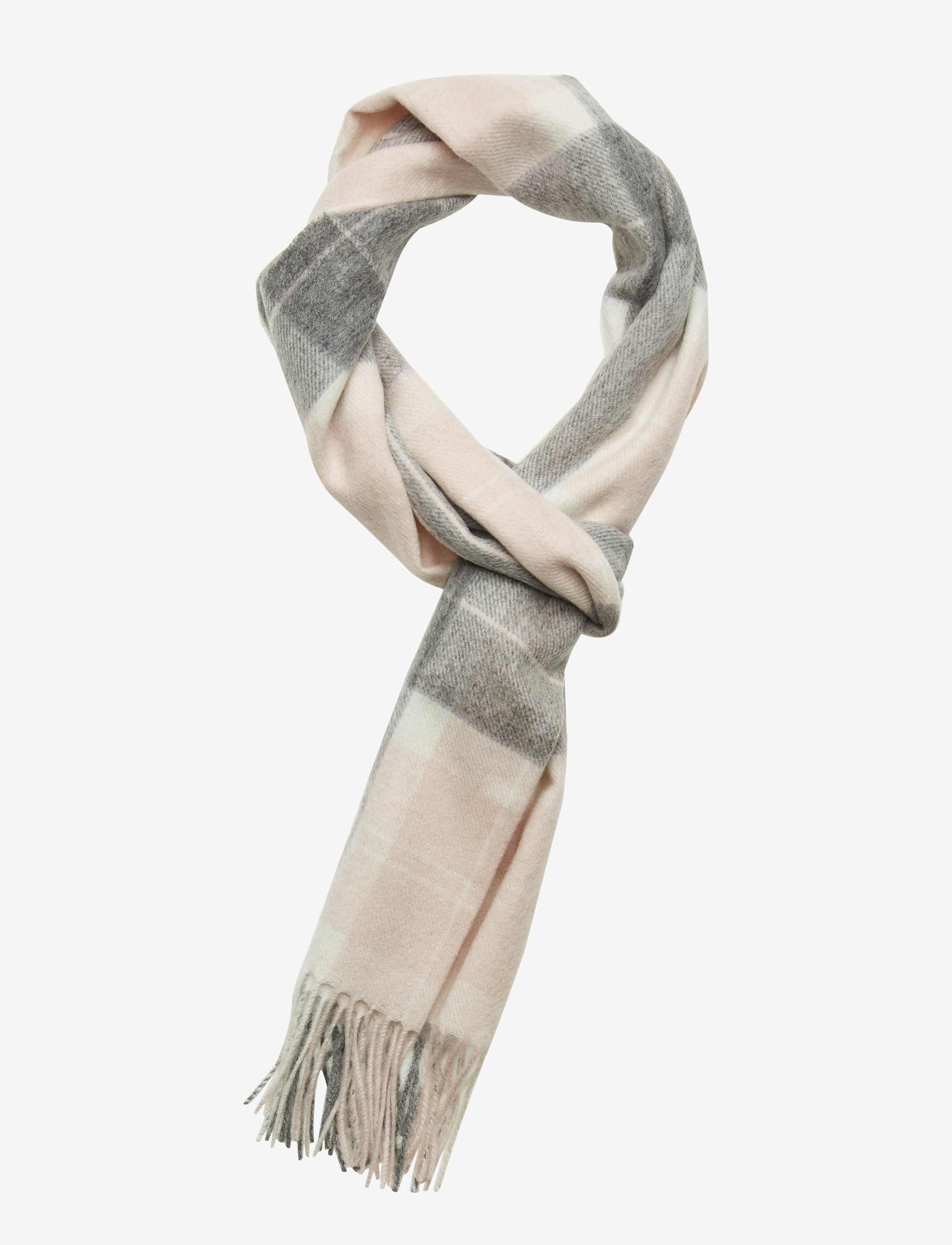 Barbour Barbour Tartan Scarf - Halsdukar - PINK/GREY TARTA / multi