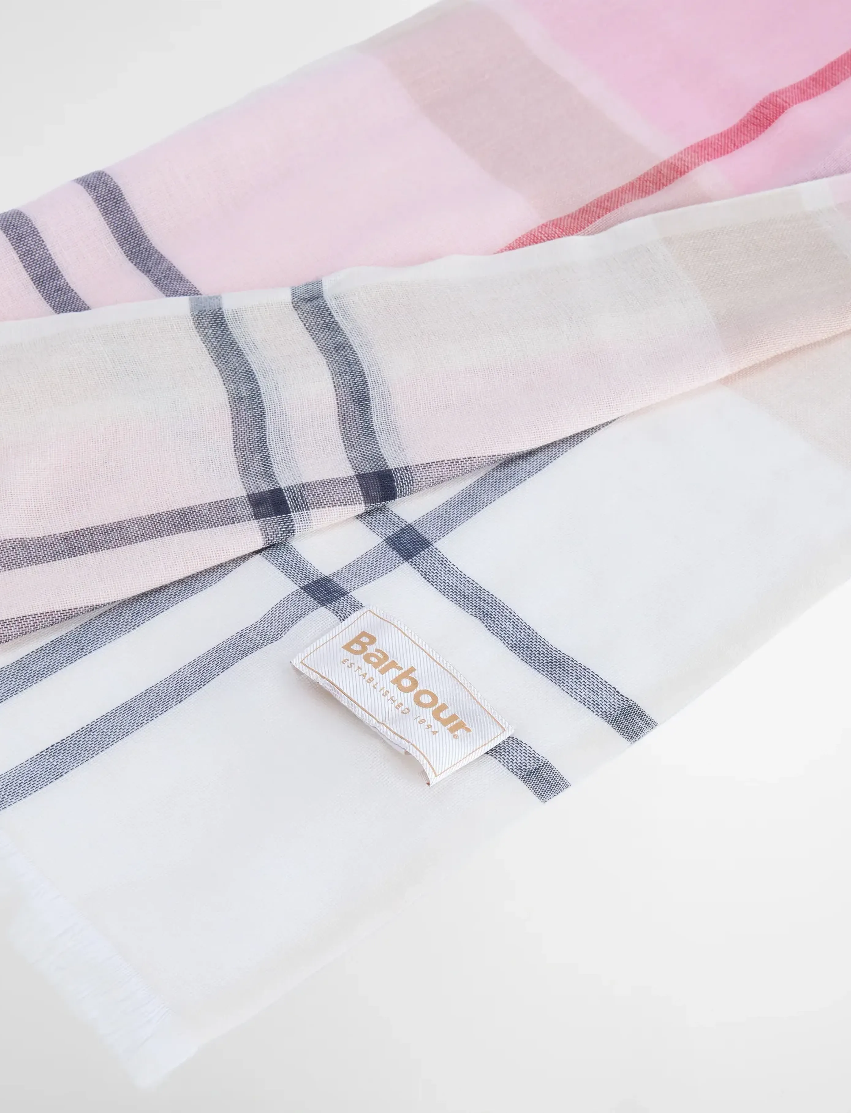 Barbour - Barbour Abigail Scarf - cherry blossom - 4