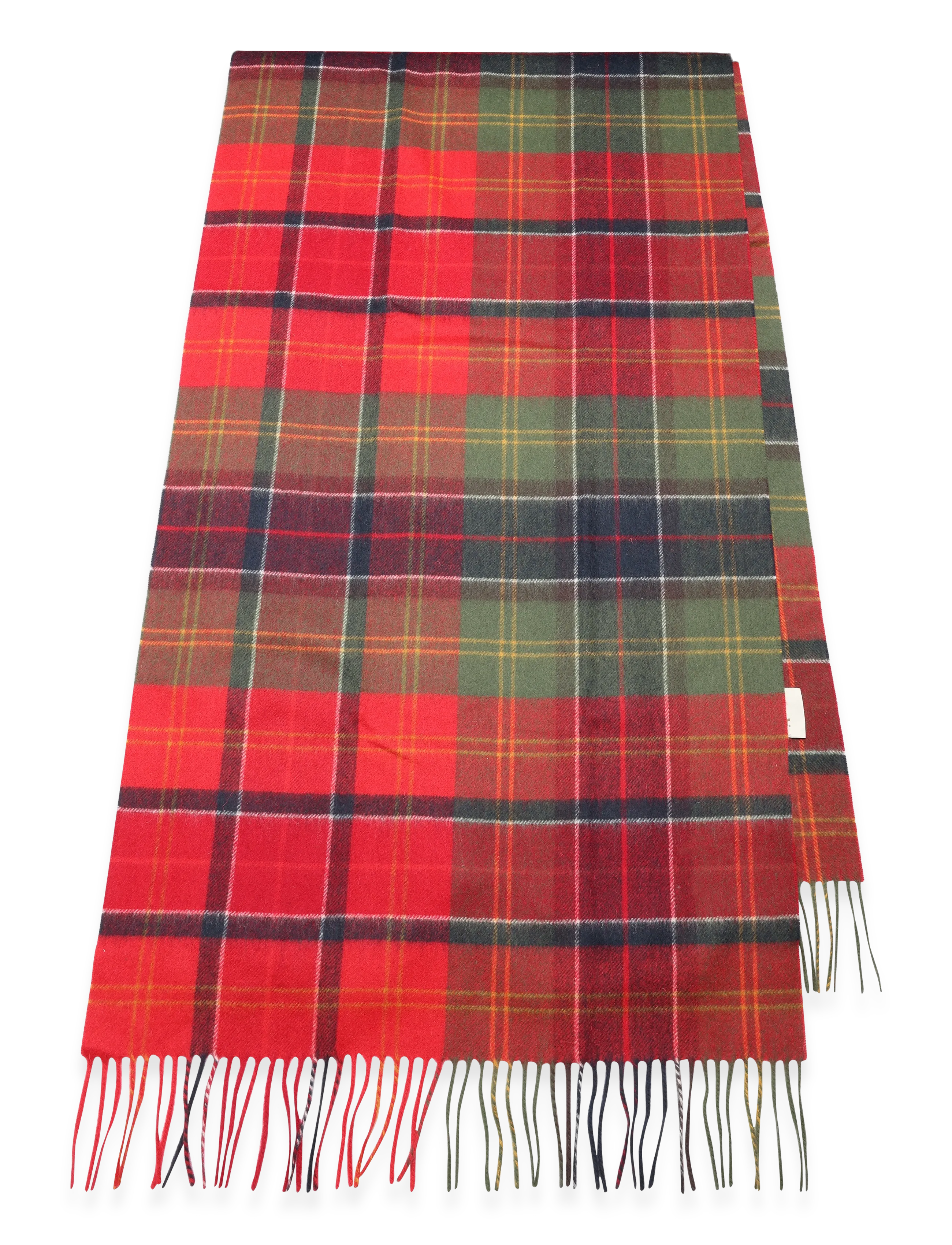 Barbour Barbour Serena Tartan Scarf - Halsdukar - CARDINAL/CLASSIC TARTAN / red