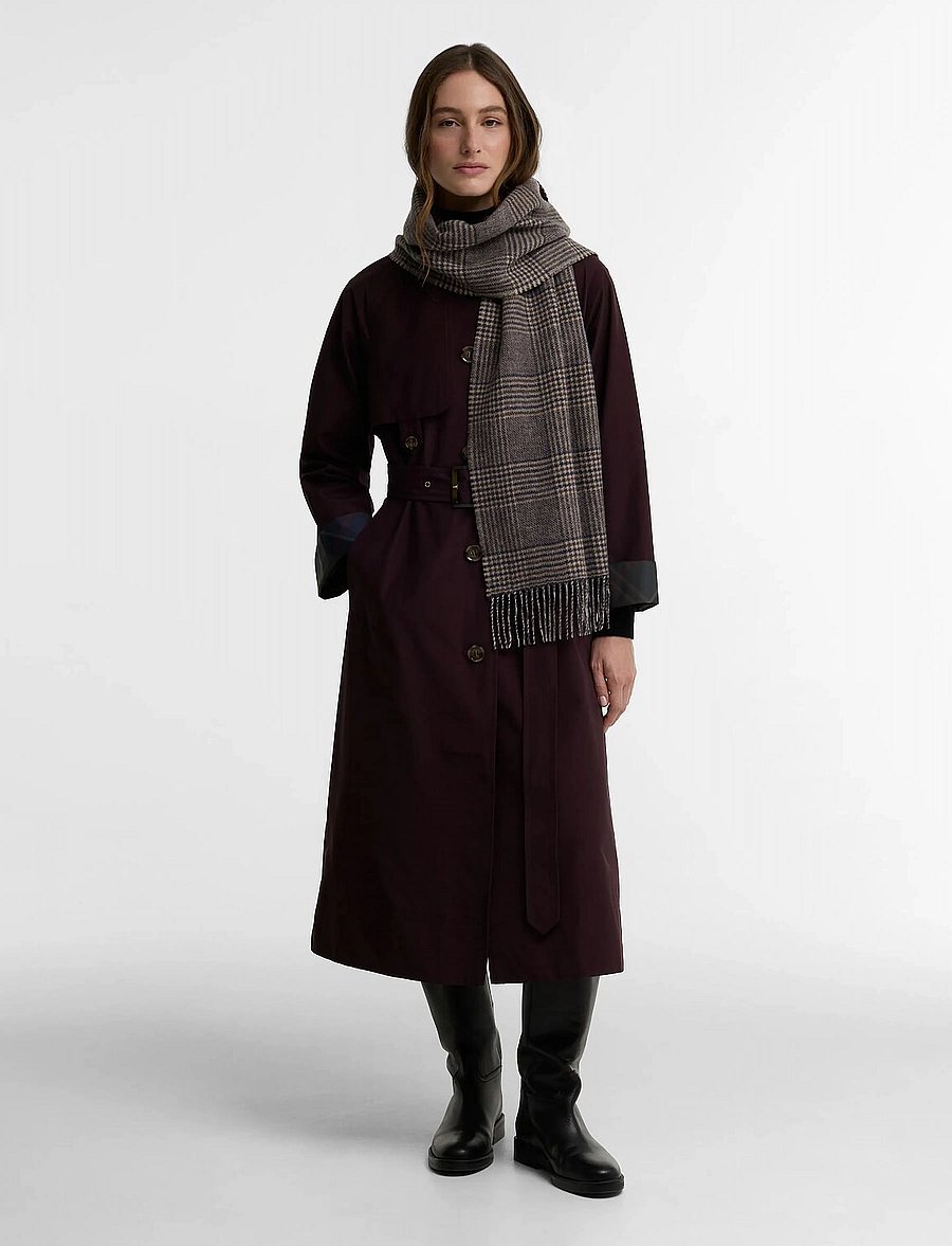 Barbour - Barbour Mya Reversible Scarf - Écharpes d'hiver - mocha - 0