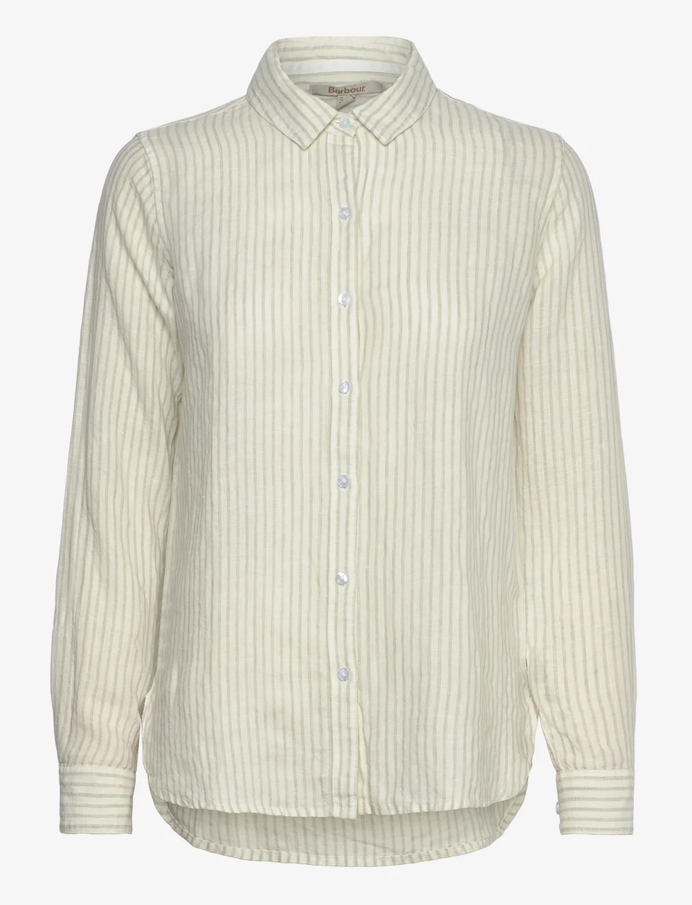 Barbour - Barbour Marine Shirt WHITE-16 - linased särgid - aqua stripe - 1