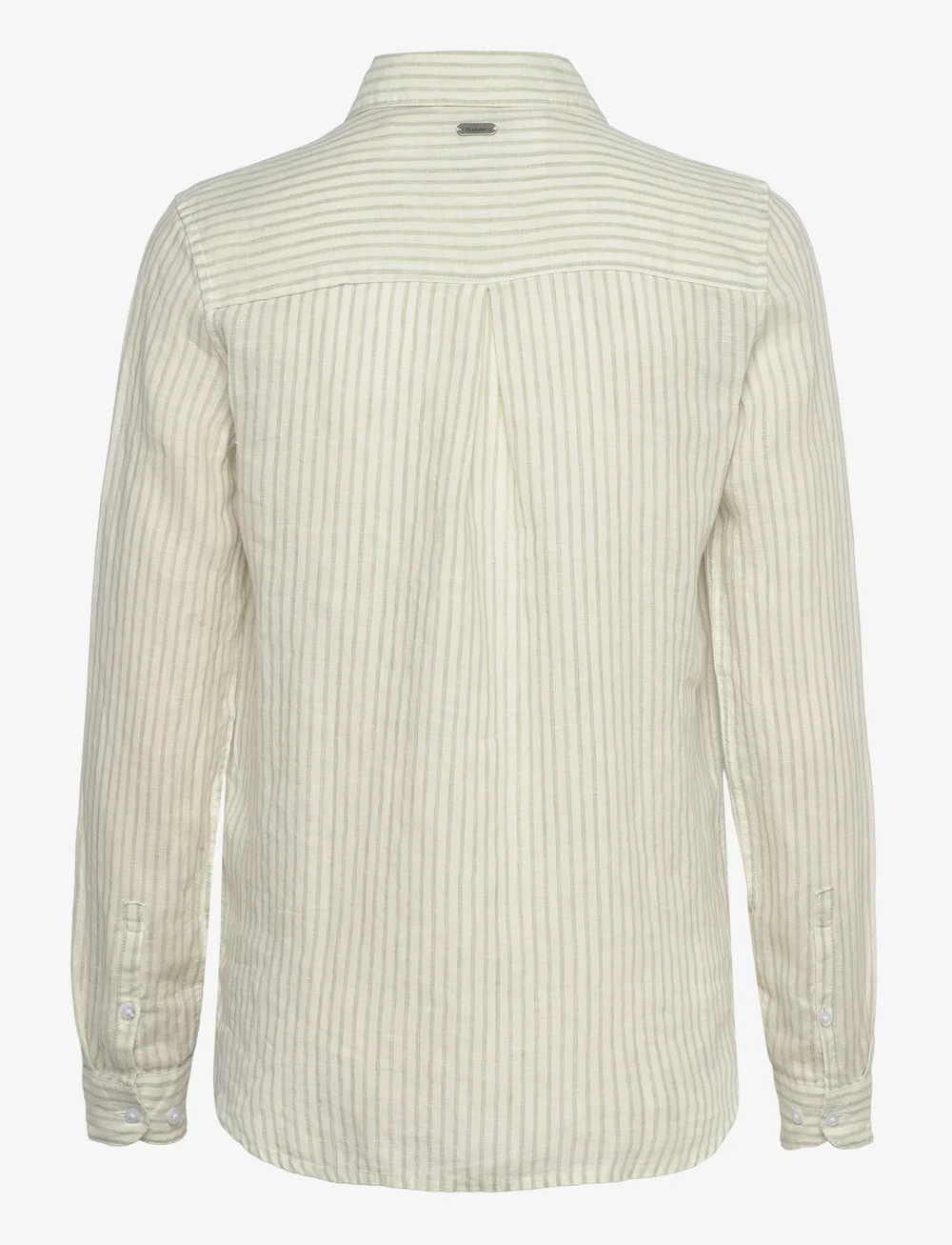 Barbour - Barbour Marine Shirt WHITE-16 - linased särgid - aqua stripe - 2