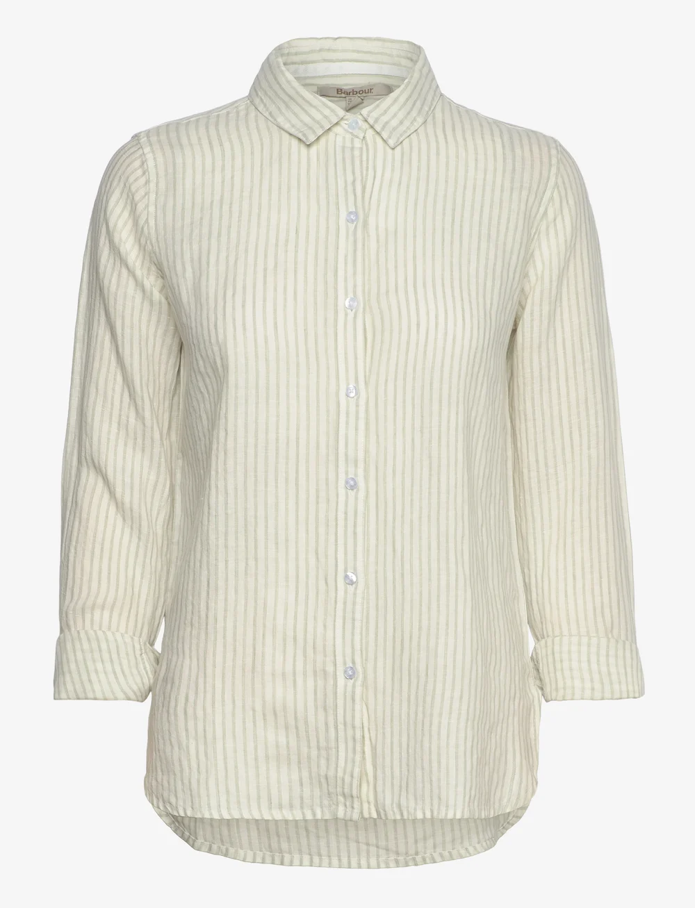 Barbour - Barbour Marine Shirt WHITE-16 - linased särgid - aqua stripe - 3
