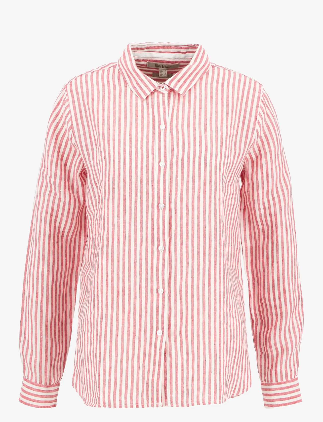 Barbour - Barbour Marine Shirt - linased särgid - poppy red stripe - 1