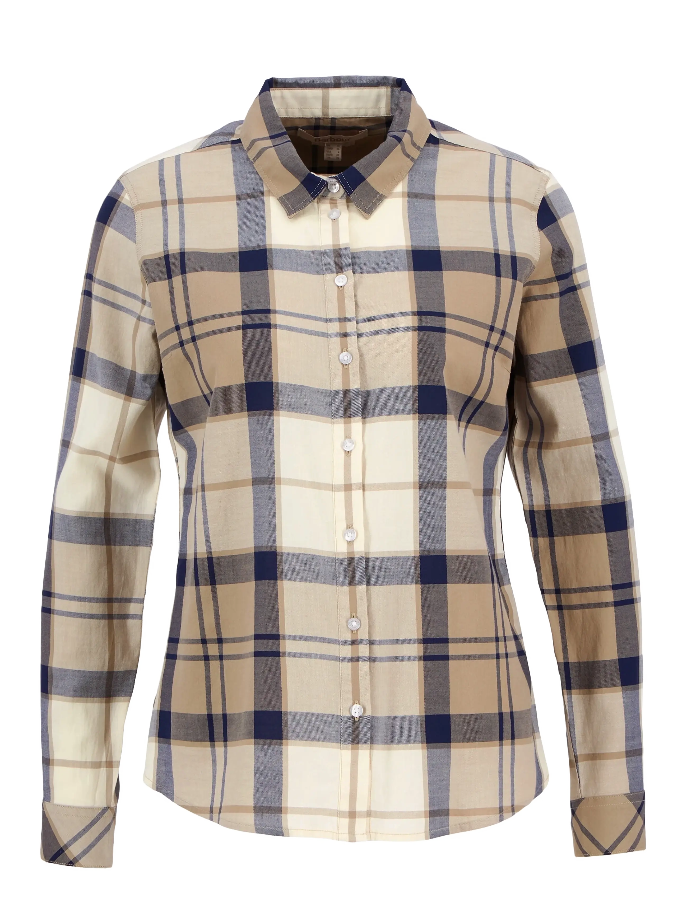 Barbour - Barbour Bredon Check Shirt - long-sleeved shirts - dress navy tartan - 1