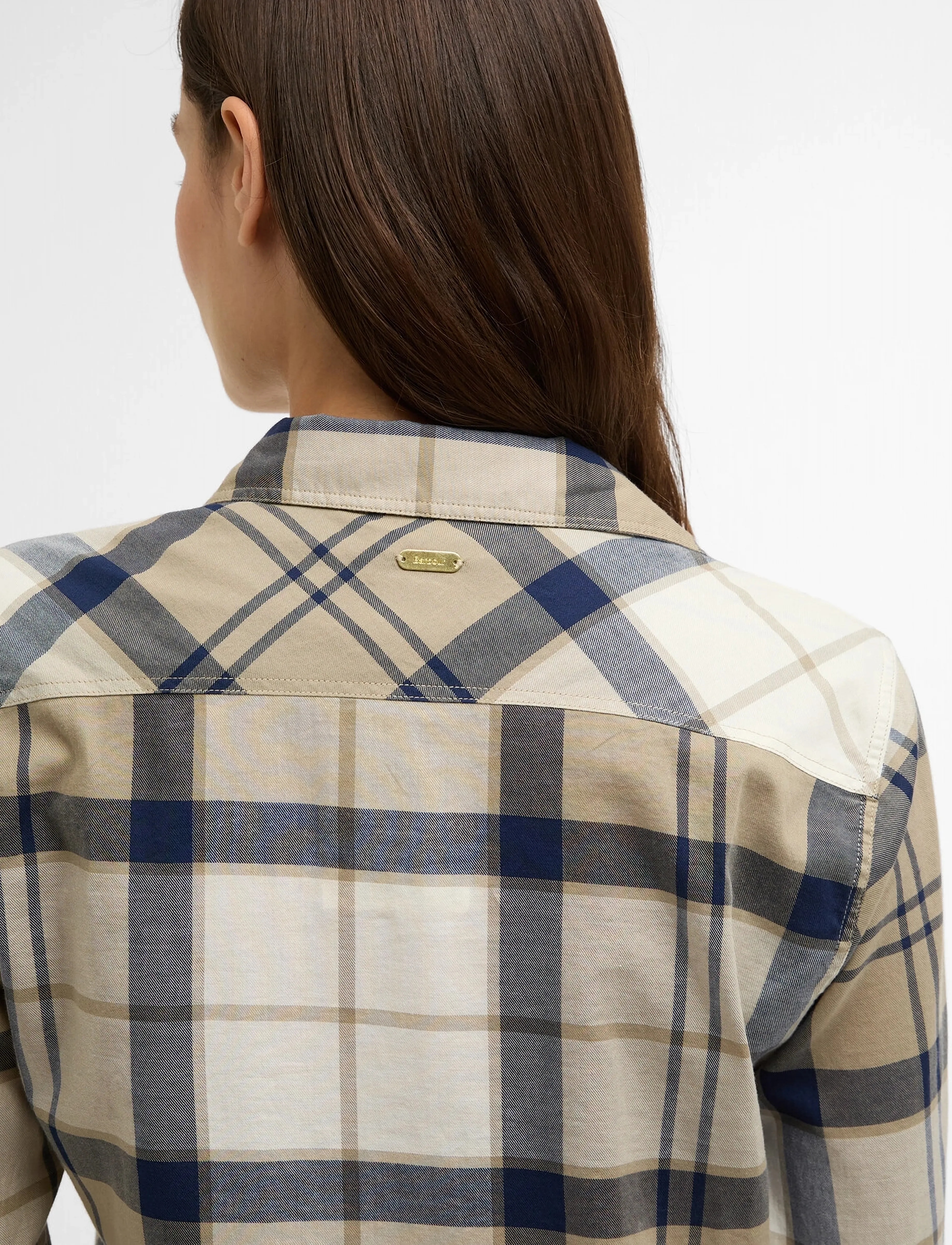 Barbour - Barbour Bredon Check Shirt - long-sleeved shirts - dress navy tartan - 5