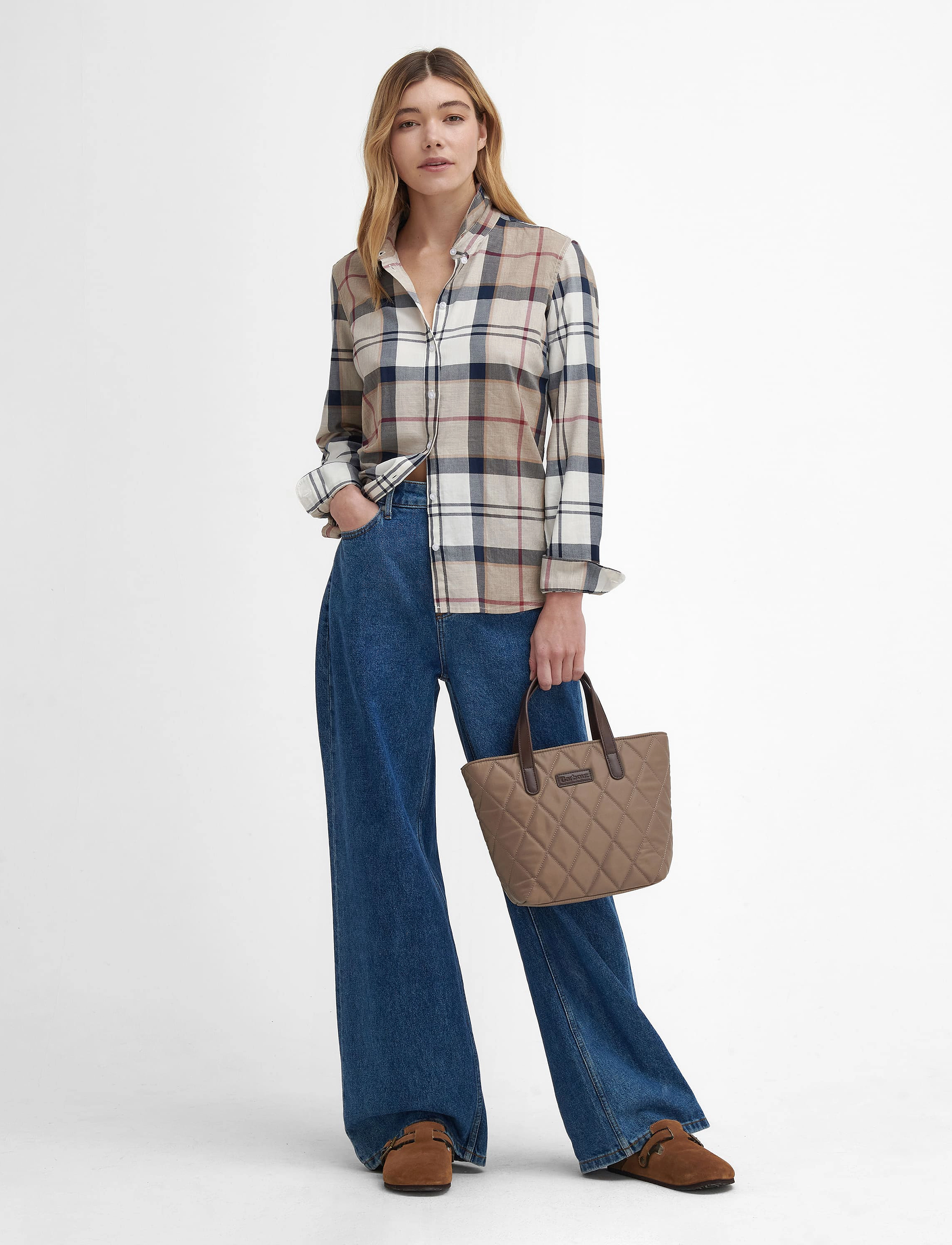 Barbour - Barbour Bredon Check - overhemden met lange mouwen - hessian tartan - 2